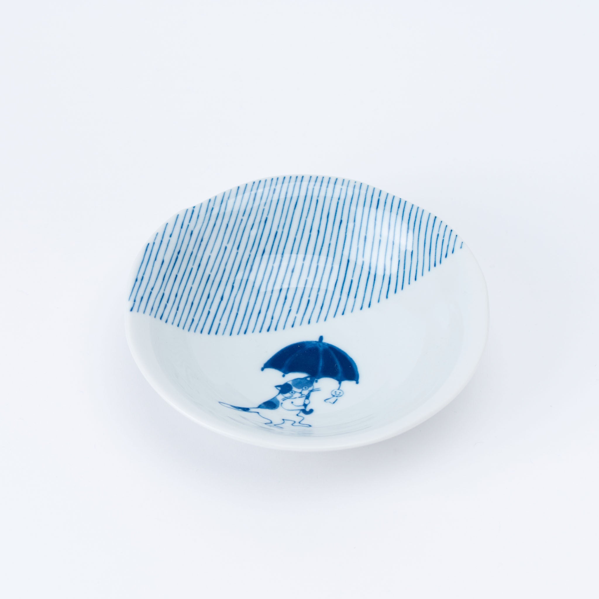 Rainy Day Cat Small Bowl