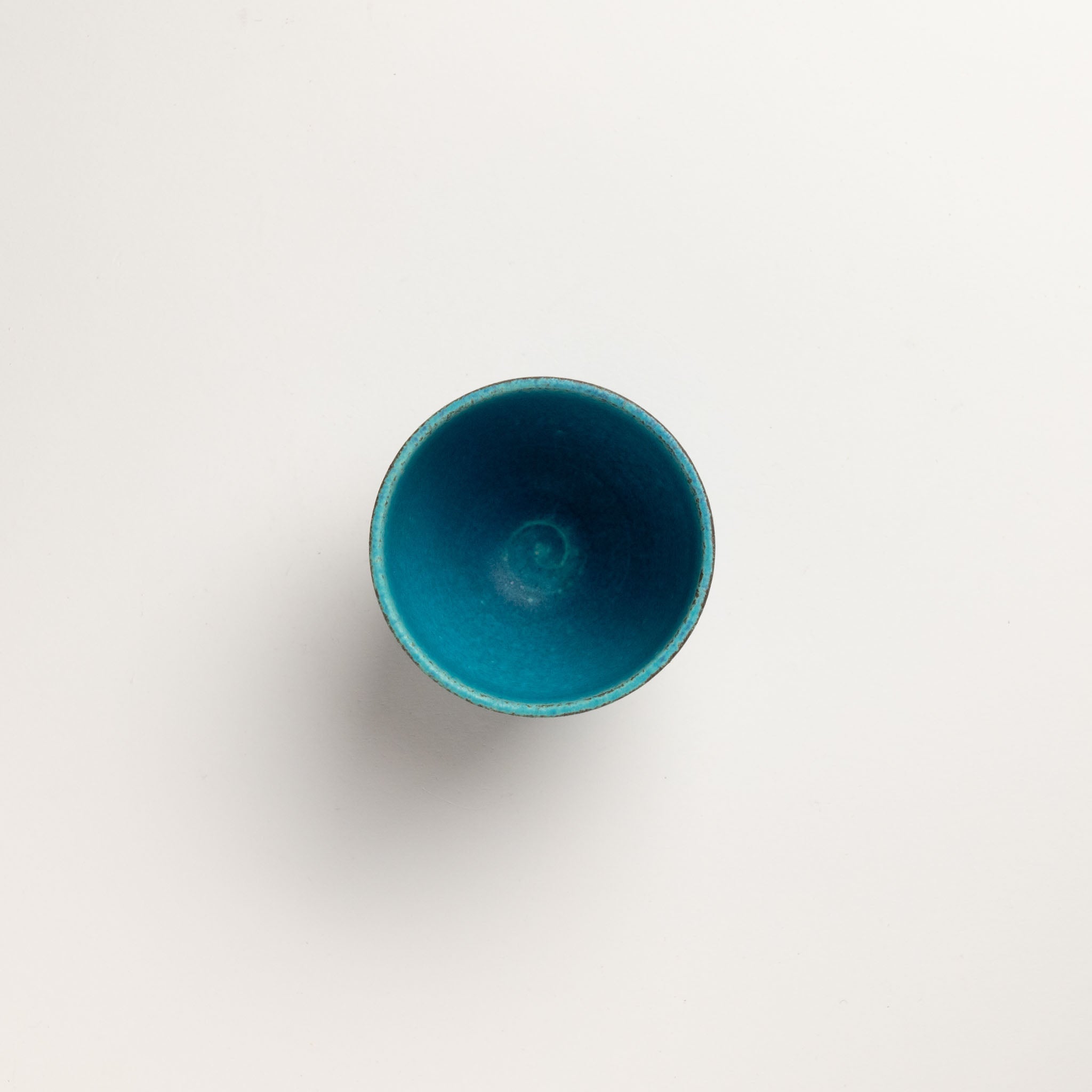Turquise Blue Yunomi Teacup