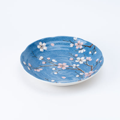 Blue Sakura Dance Plate