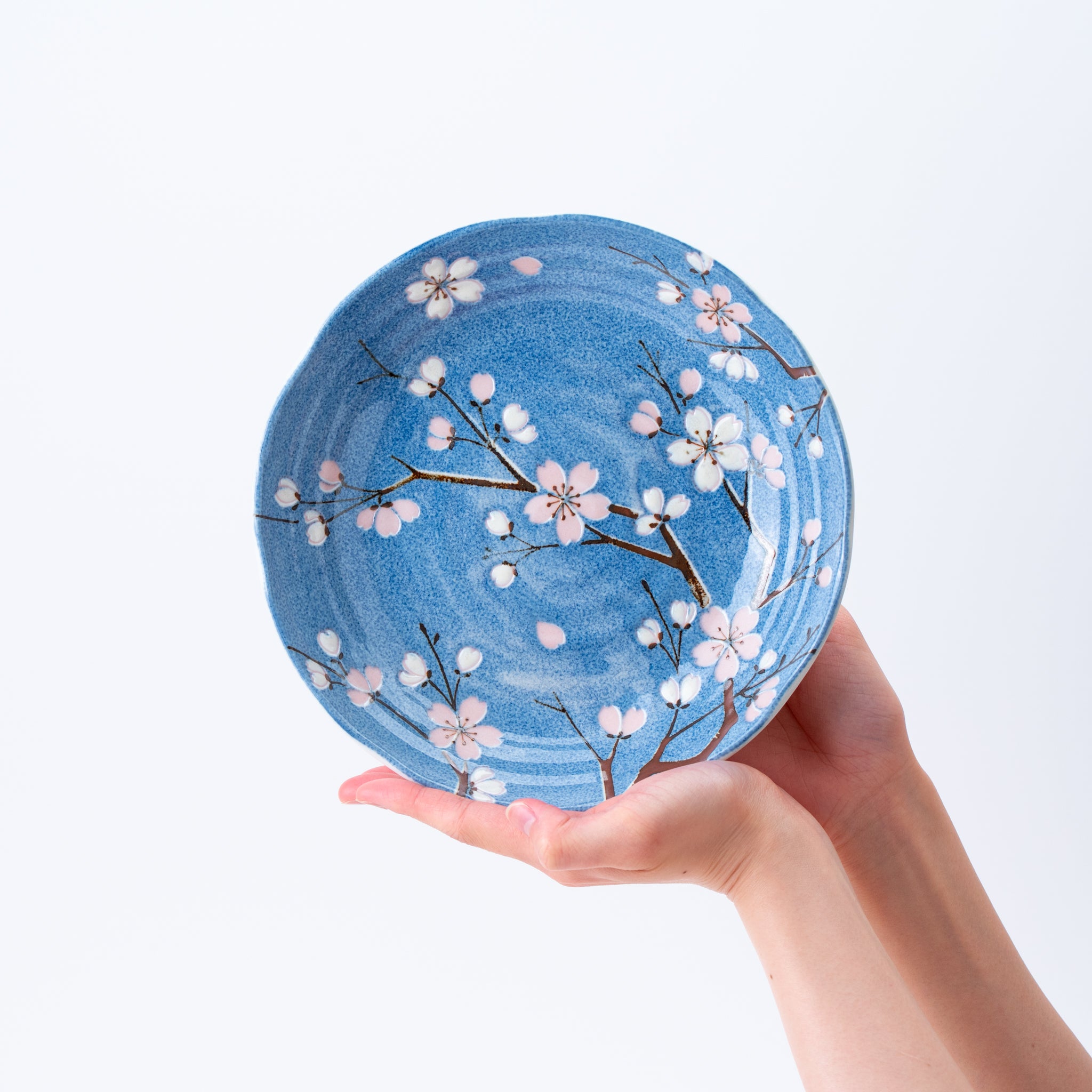 Blue Sakura Breeze Plate