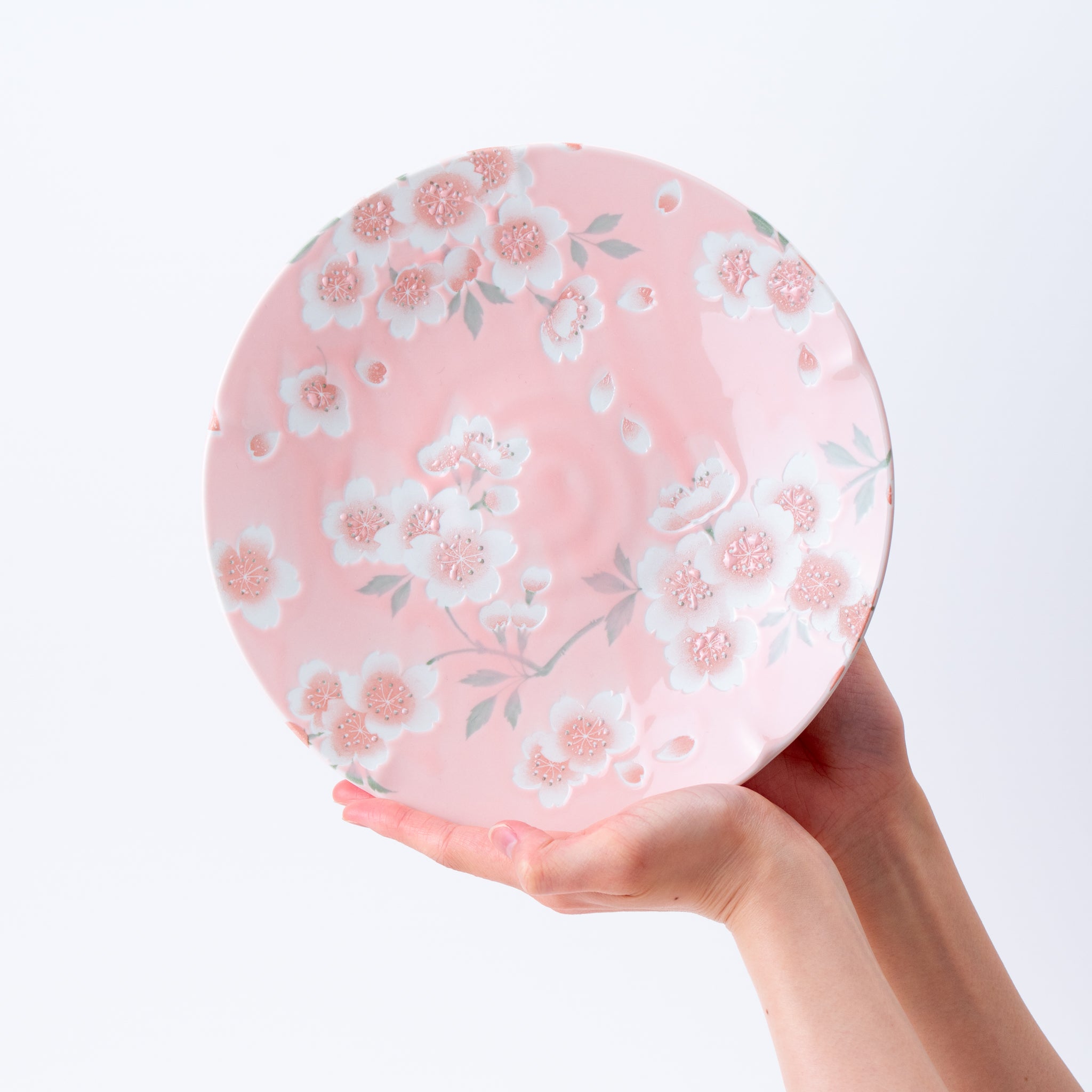 Pink Sakura Large Plate