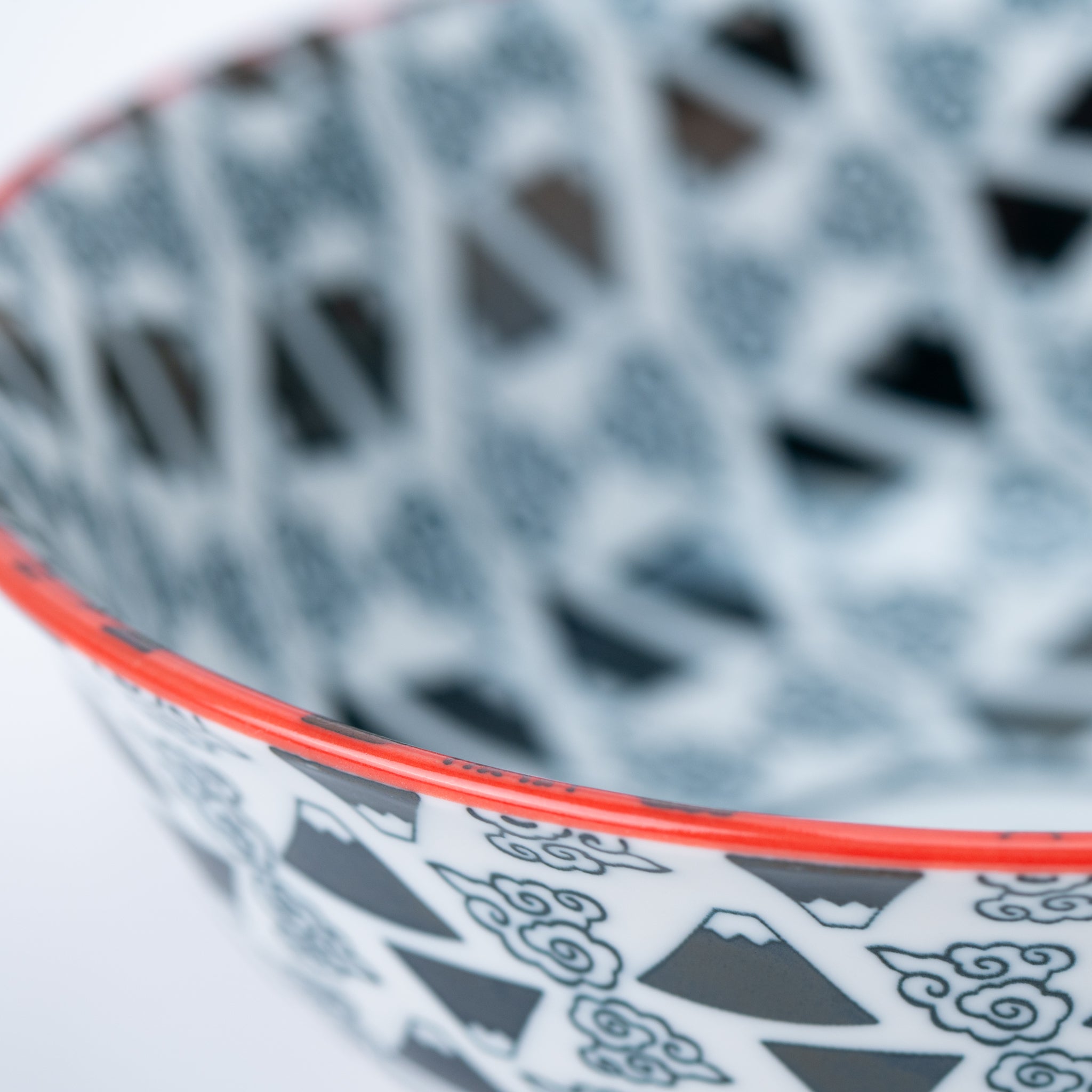 Mount Fuji Cloud Donburi Bowl