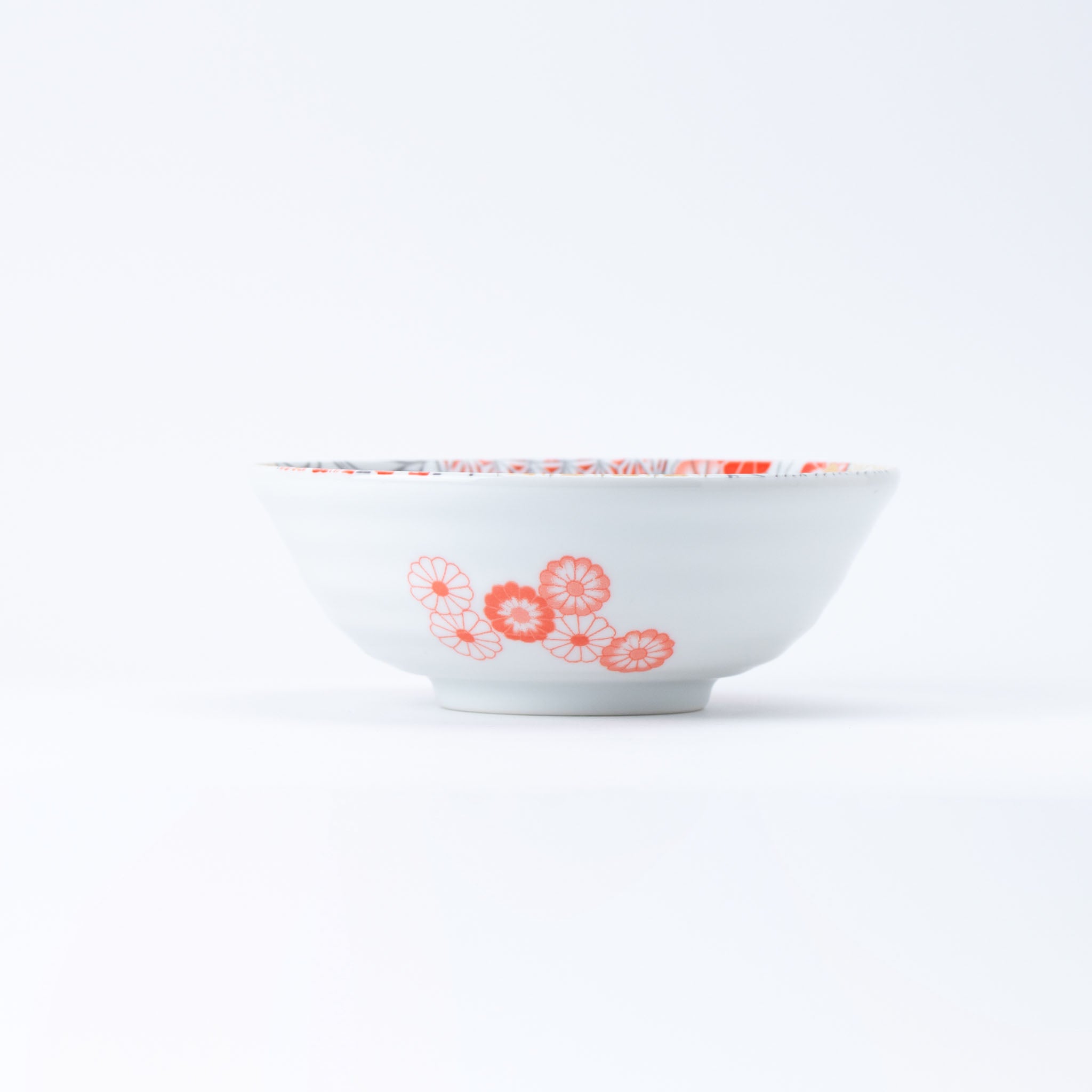 Pink Flower Petal Donburi Bowl