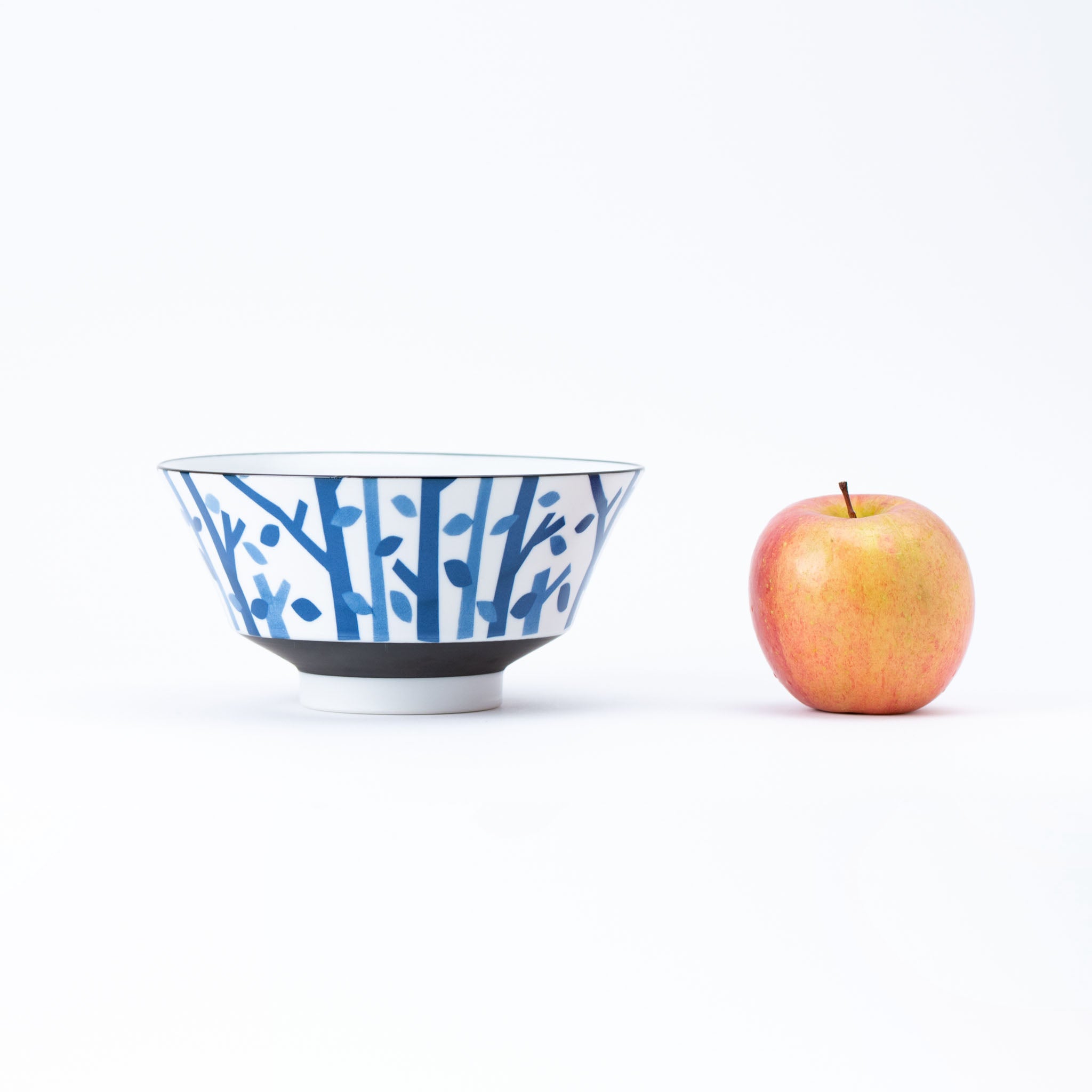Blue Tree Branch Donburi Bowl