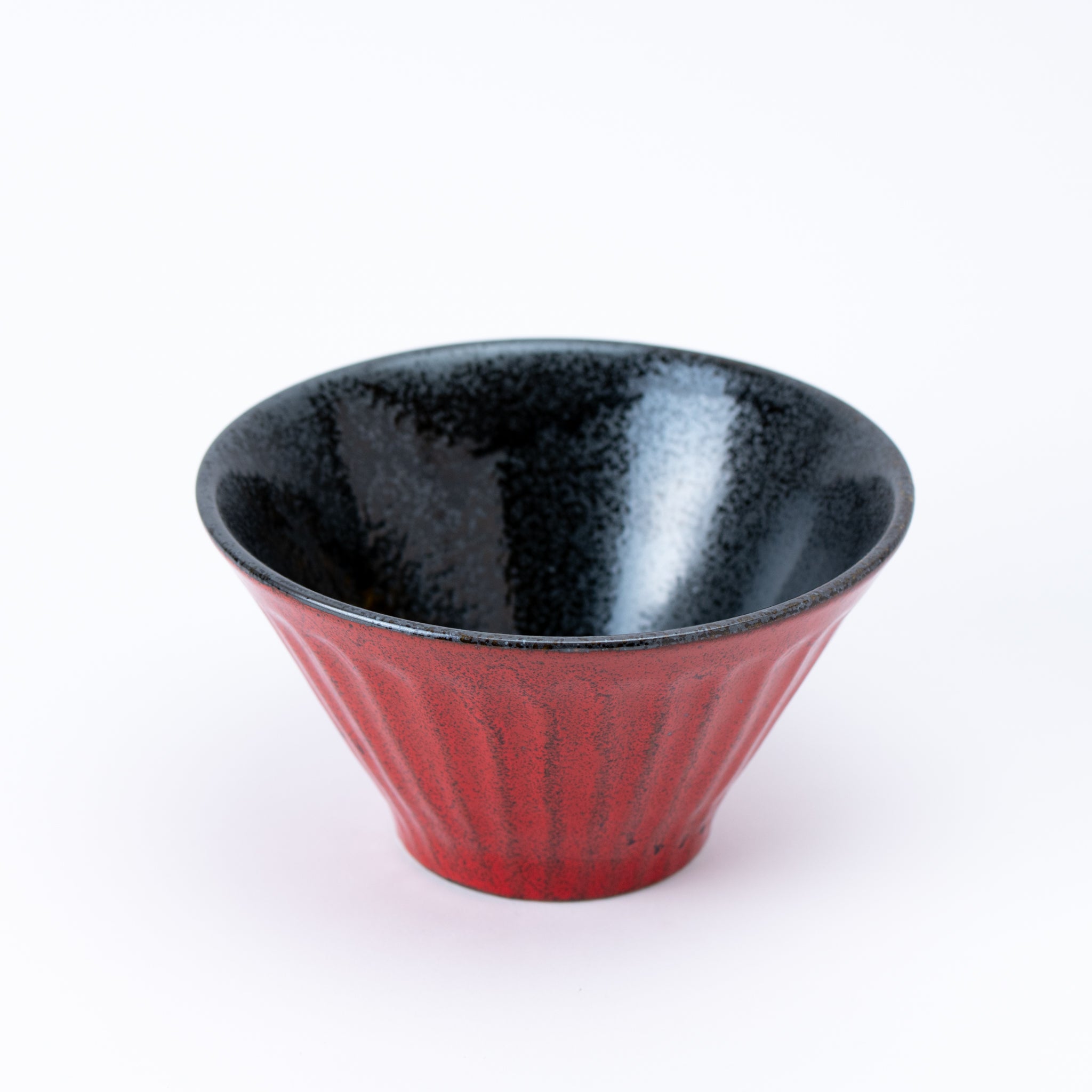 Crimson and Black Flare Ramen Bowl