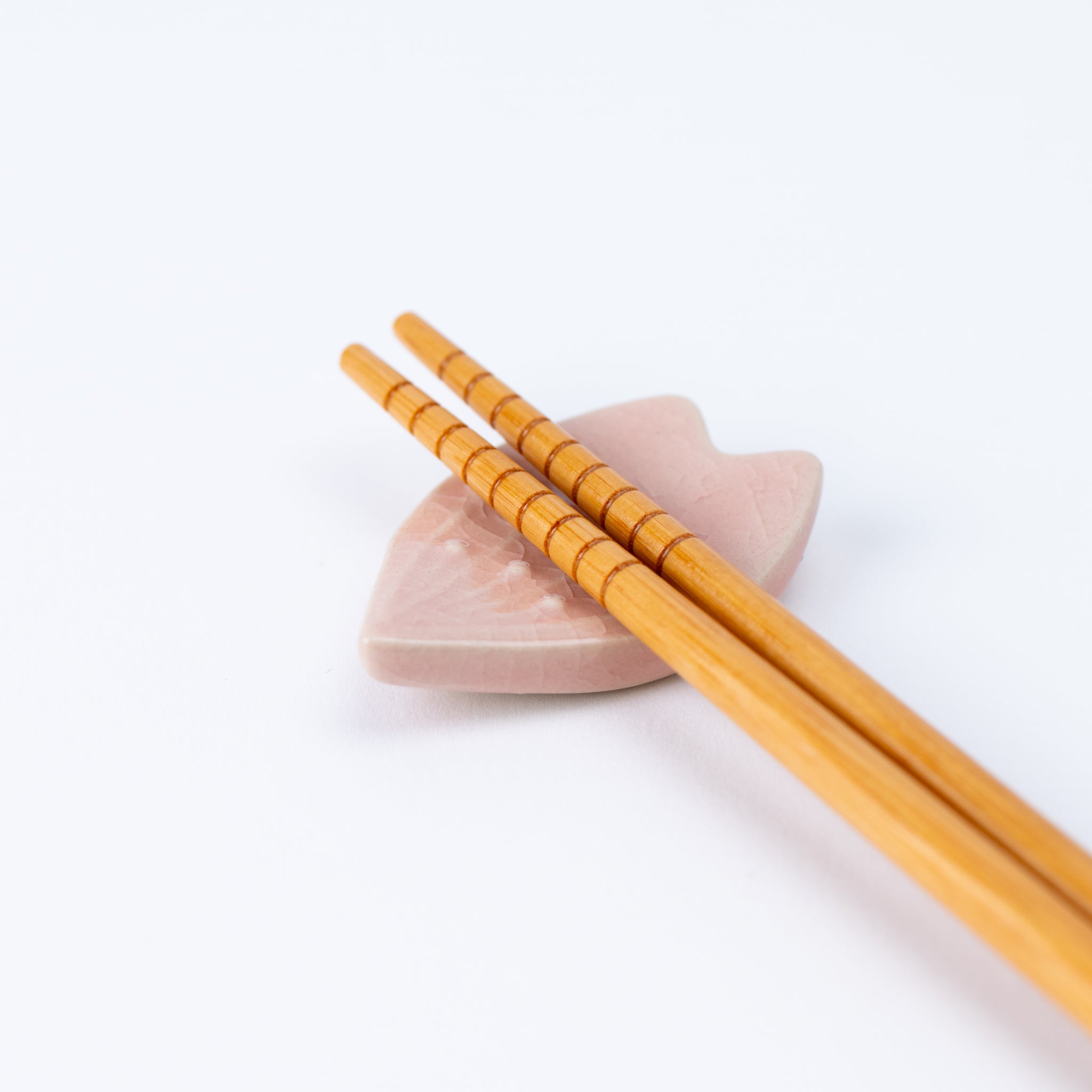 Pink Petal Chopstick Rest