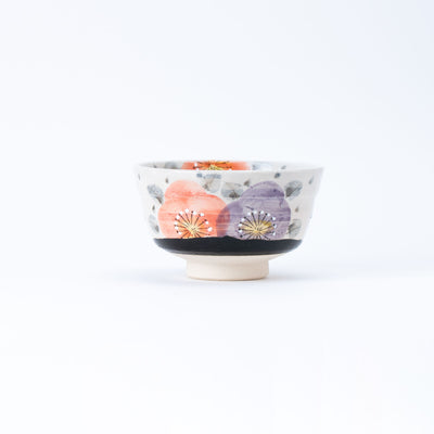 Tokoname-yaki Camellia Matcha Bowl