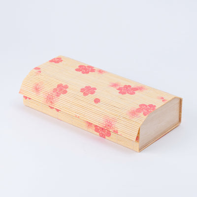 Handcrafted Japanese Cherry Blossom Bamboo Bento Box