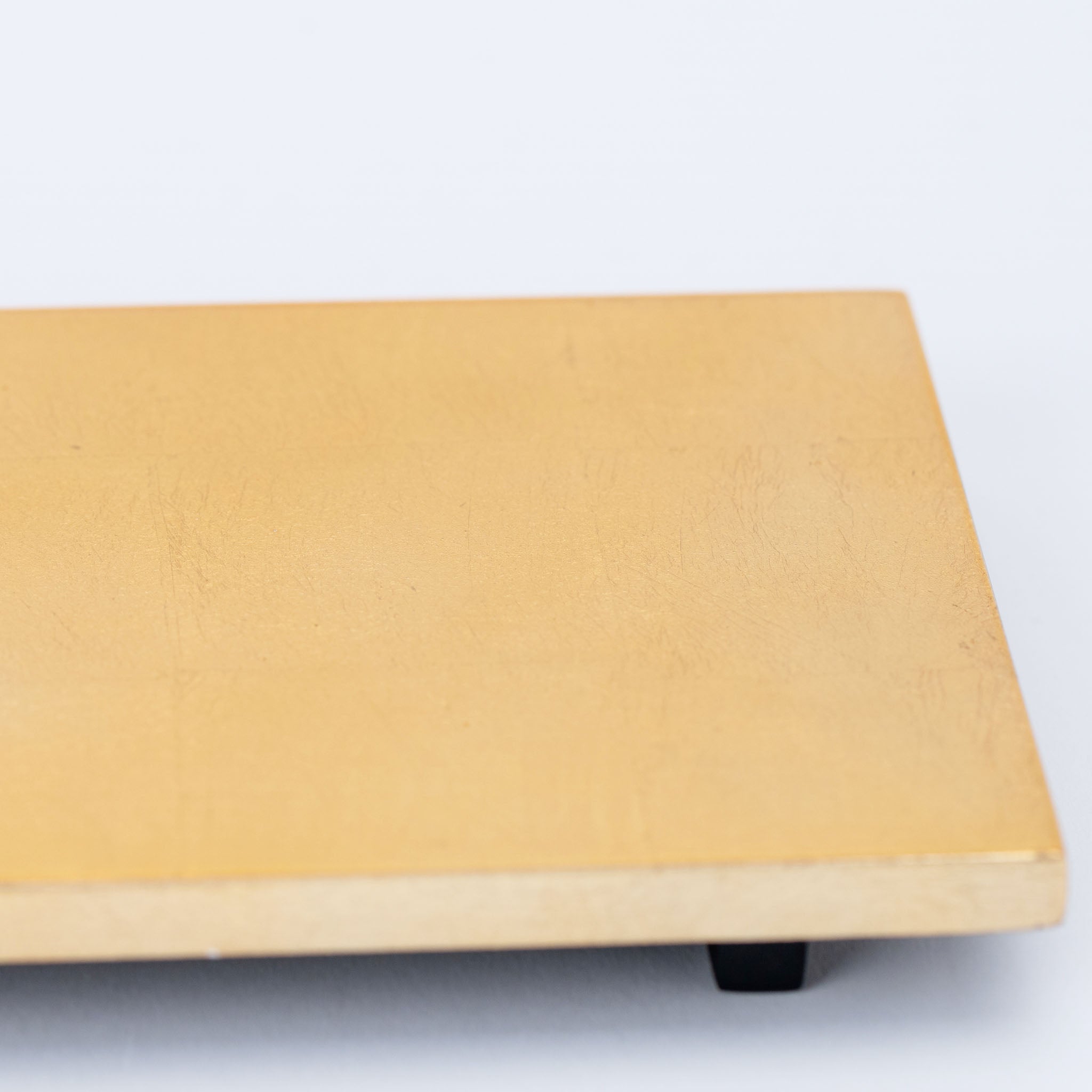 Gold Leaf Finish Sushi Plate