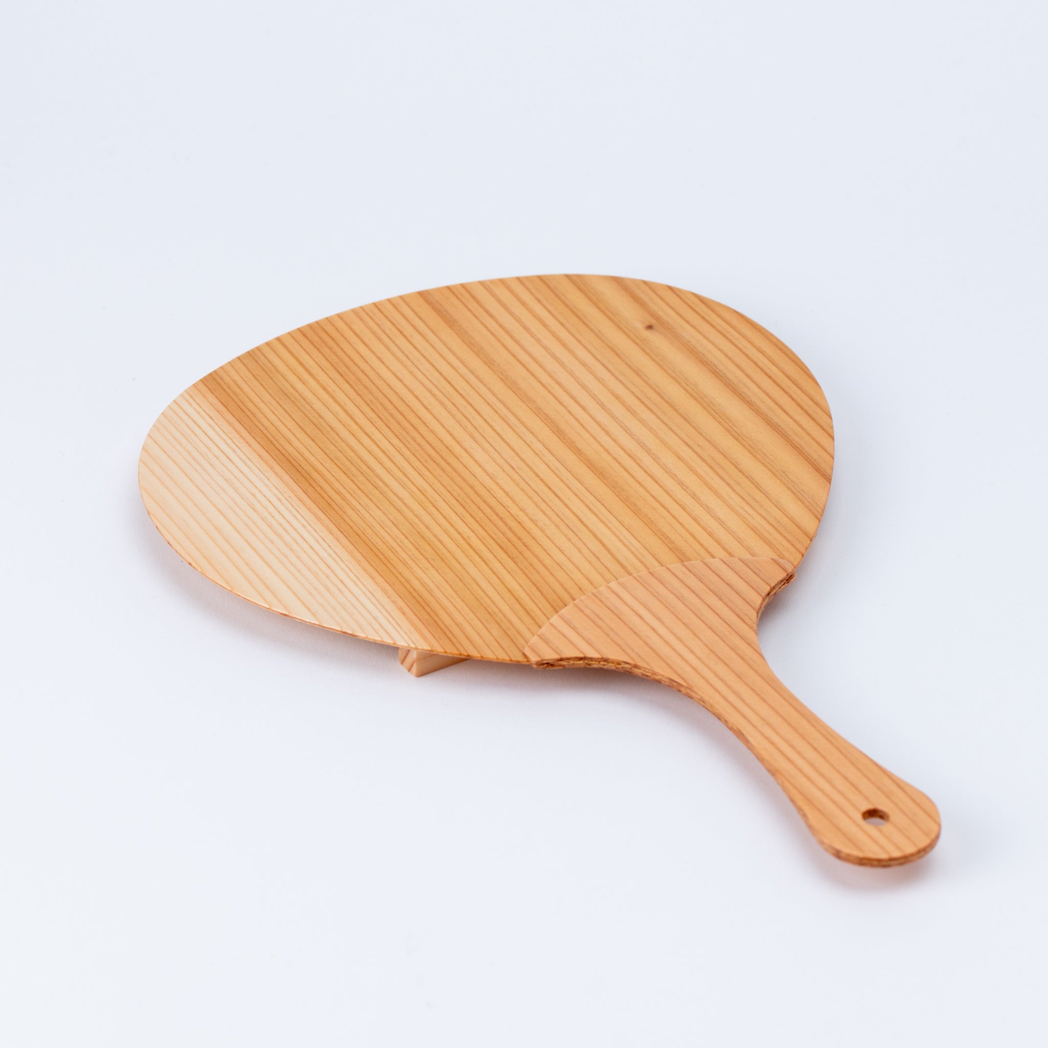 Handcrafted Japanese Uchiwa Shape Plate