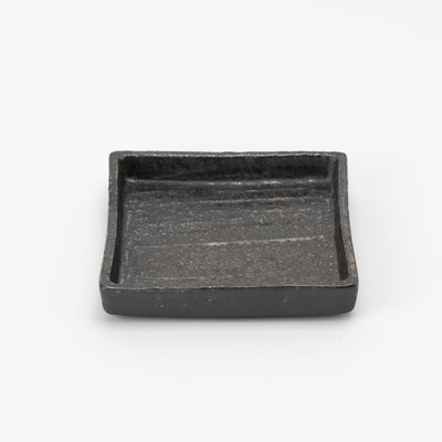 Gold Crystal Square Plate