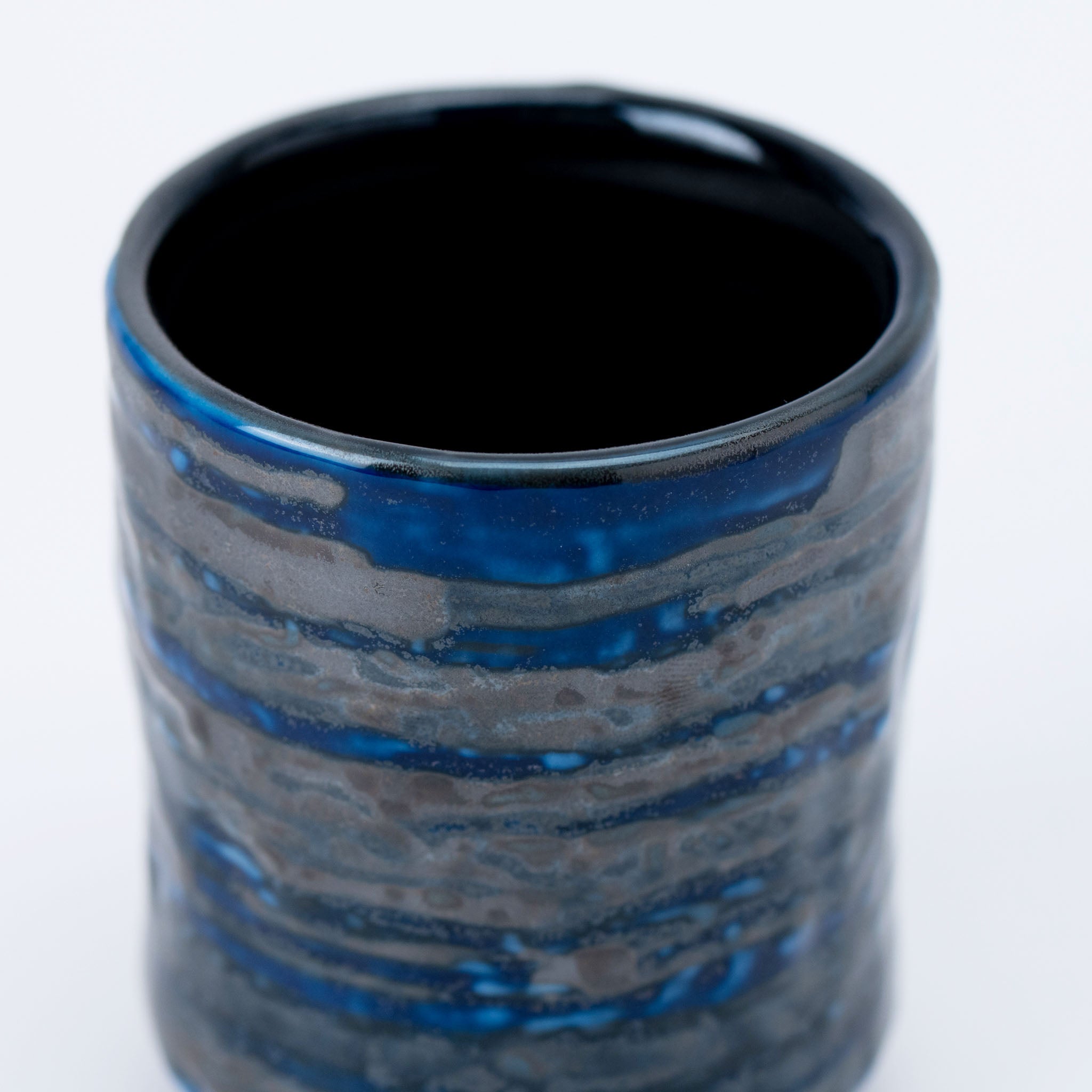Indigo Wave Yunomi Teacup