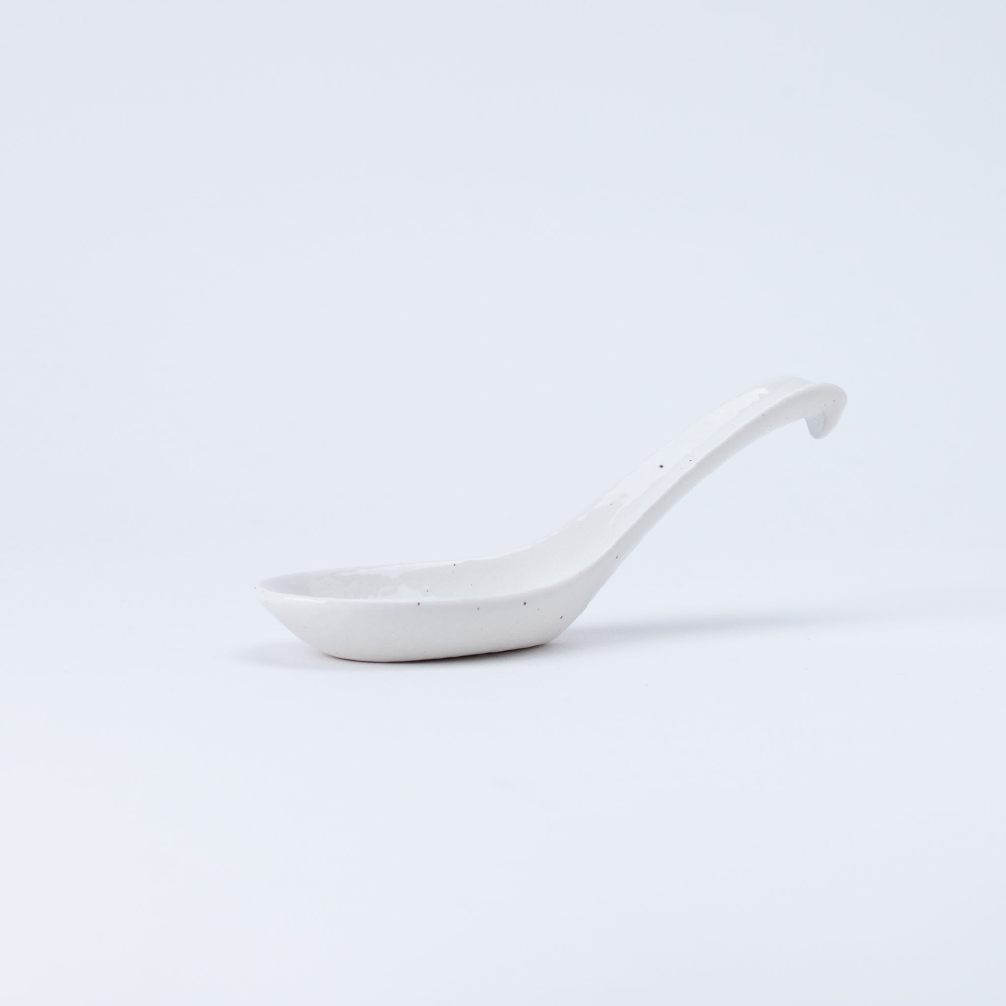 White Ceramic Renge Spoon