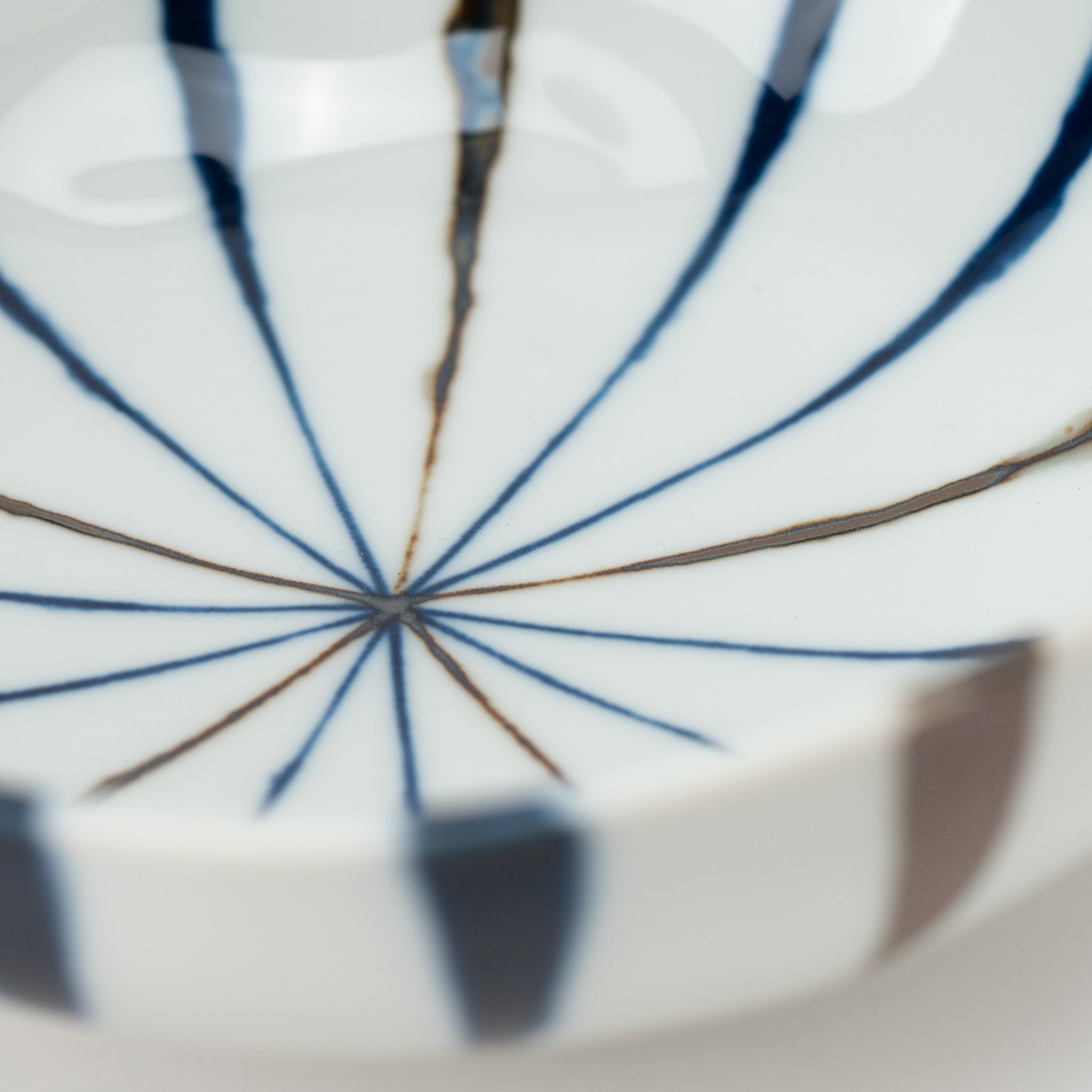 Indigo Tokusa Oval Bowl