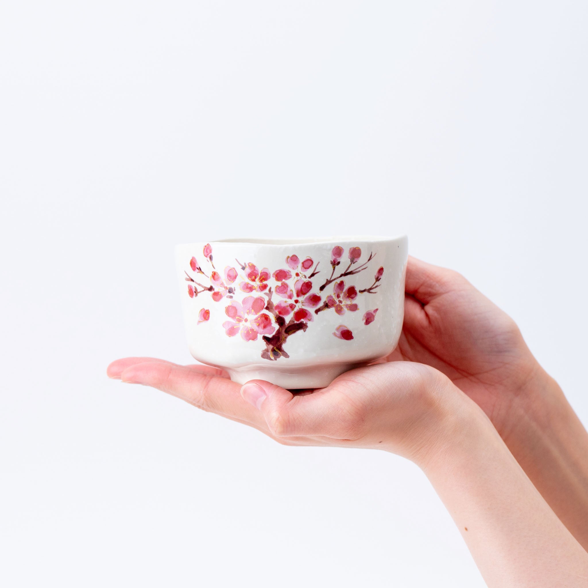 Matcha Bowl – Plum Blossom