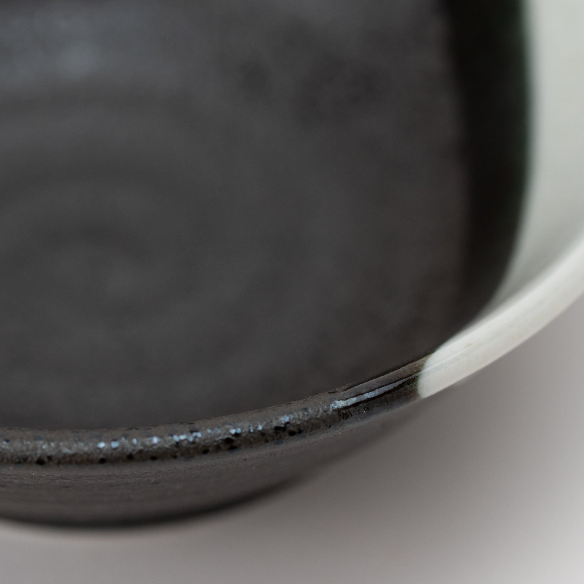 Tenmoku Two-Tone Tonsui Bowl