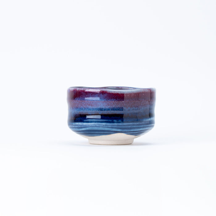Indigo Crimson Matcha Bowl