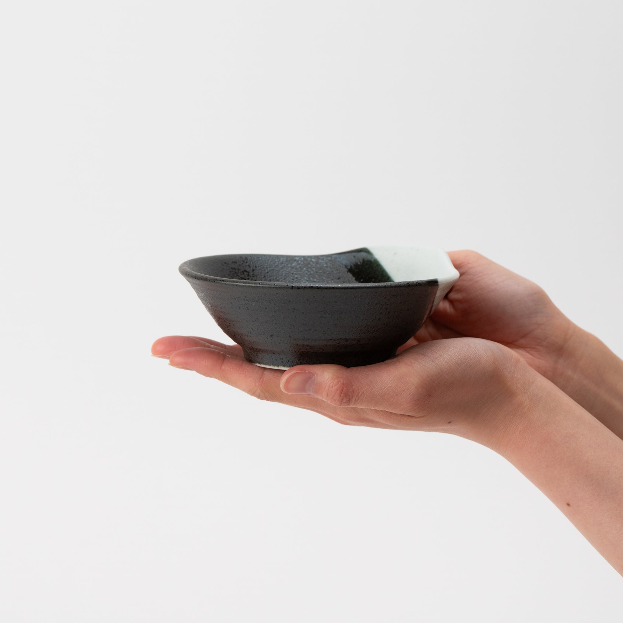 Tenmoku Two-Tone Tonsui Bowl