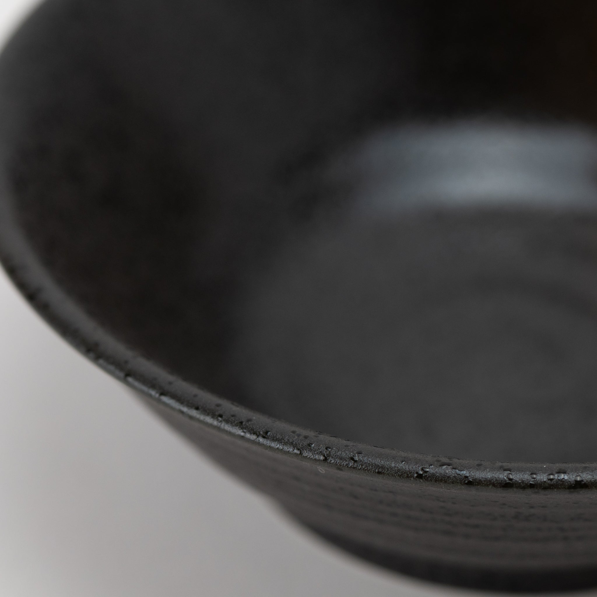 White-Sprayed Tenmoku Tonsui Bowl