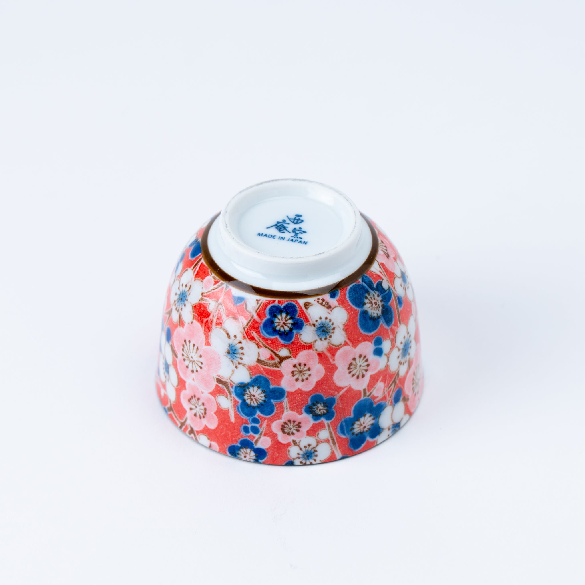 Handcrafted Japanese Ume Plum Blossom Kyusu Teapot & Yunomi Teacup Set