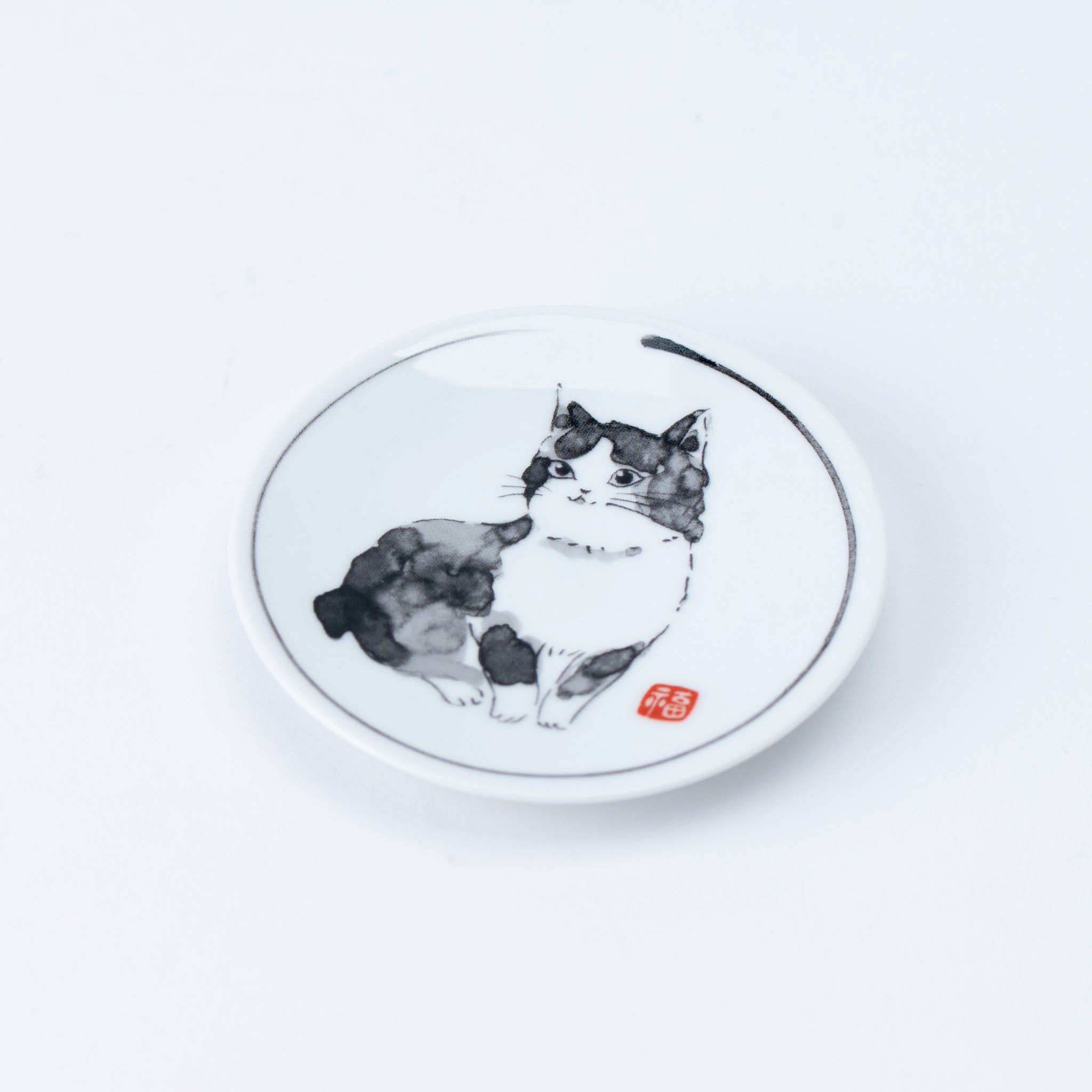 Playful Cats Small Plate Set