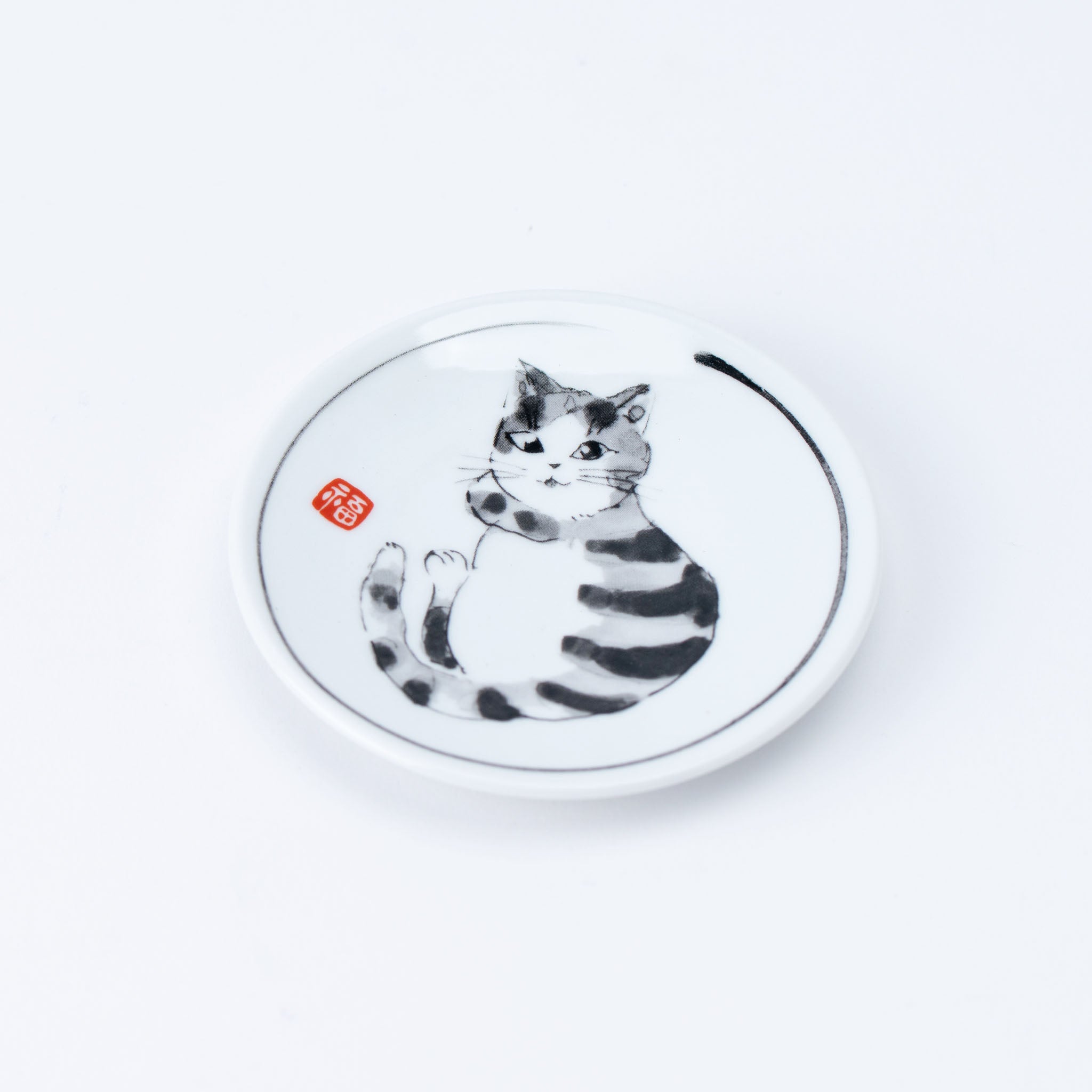Playful Cats Small Plate Set