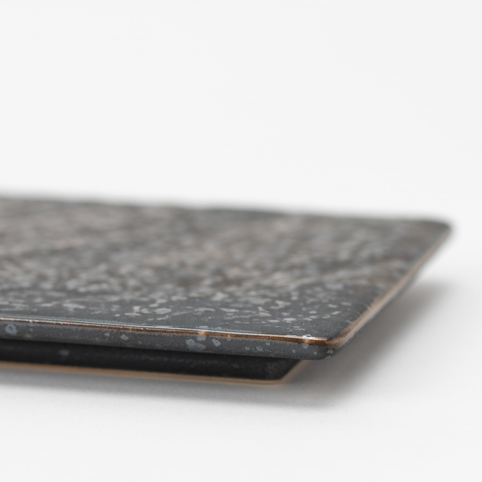 Gold Crystal Rectangular Plate