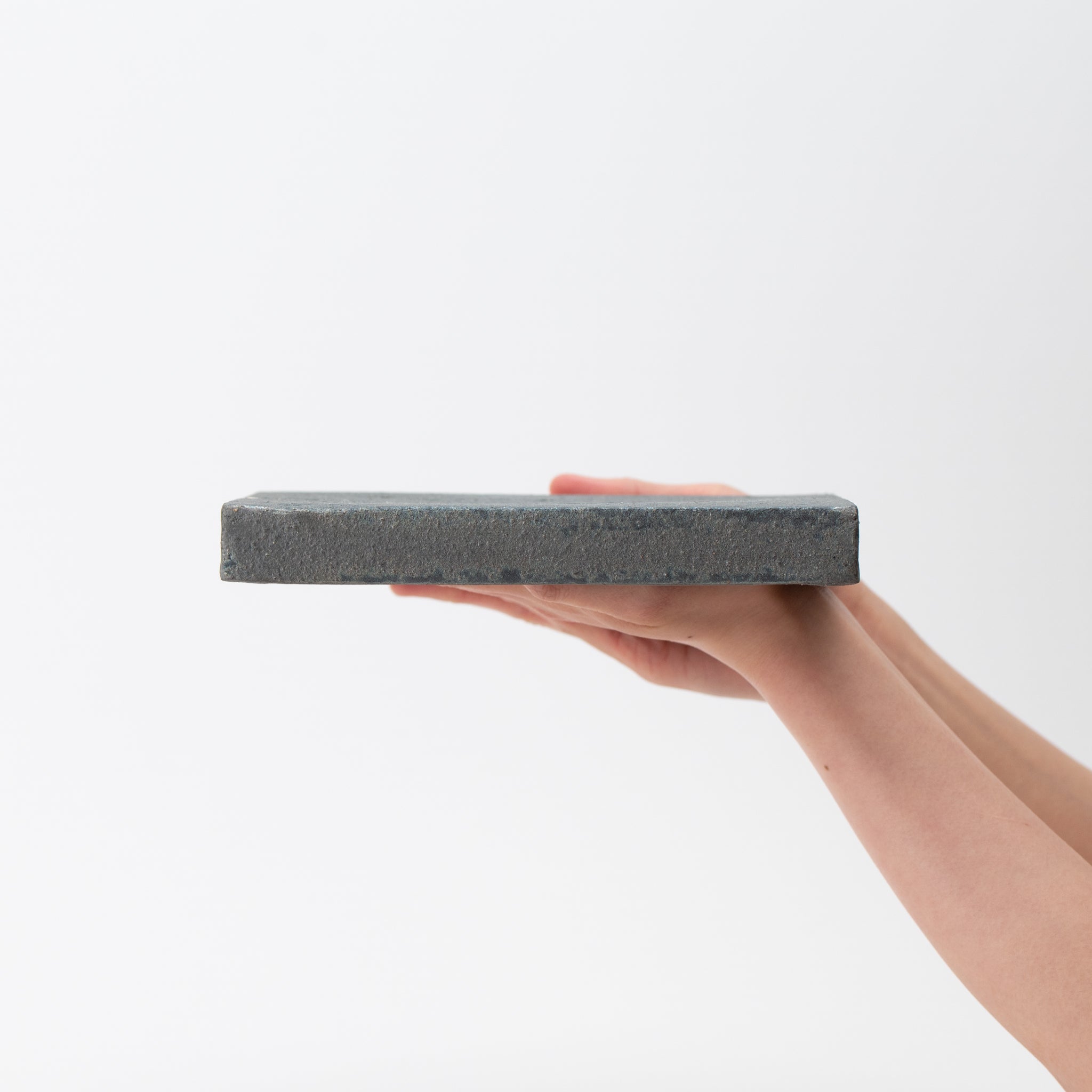 Black Kiln Reversable Square Plate