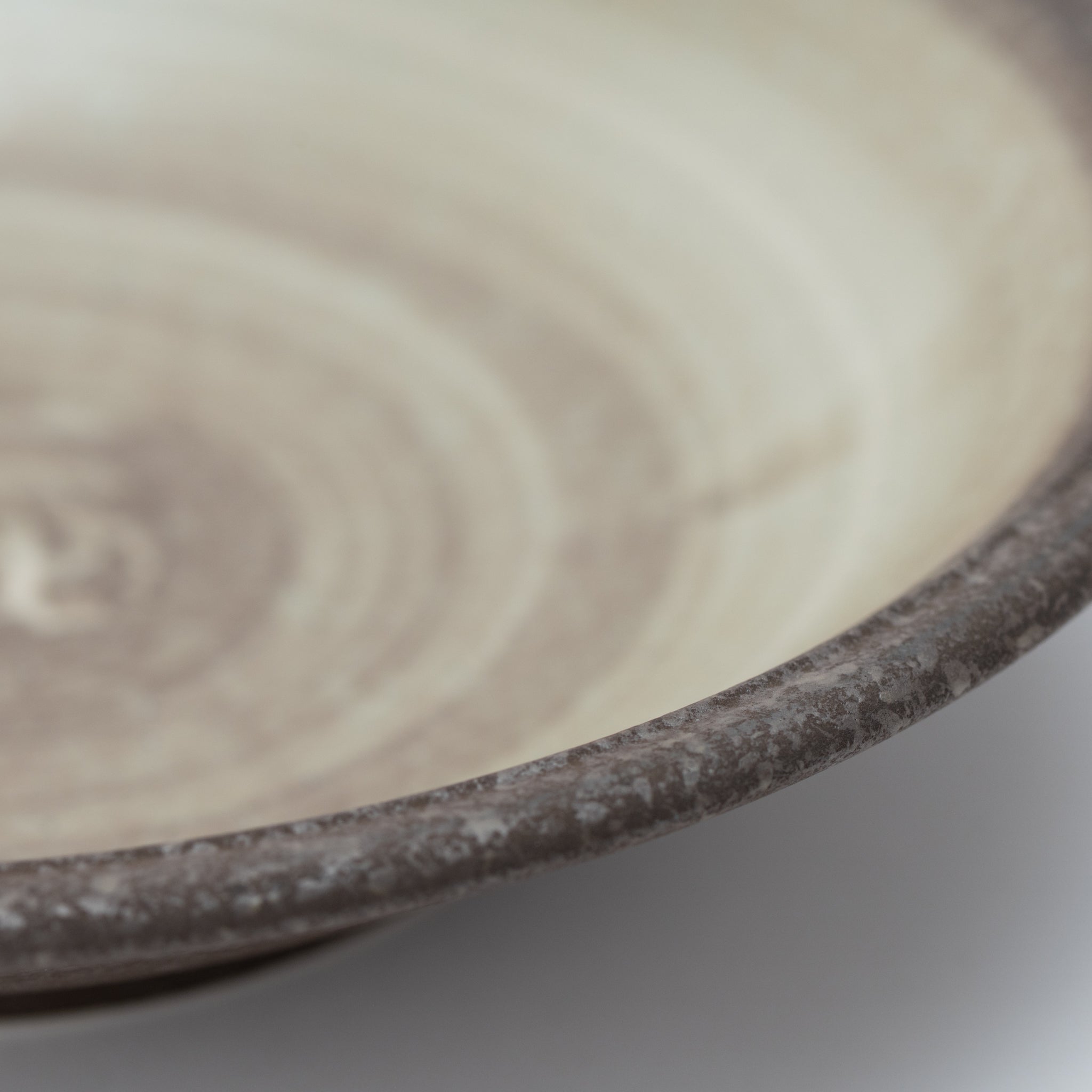 Growth Ring Spiral Large Plate