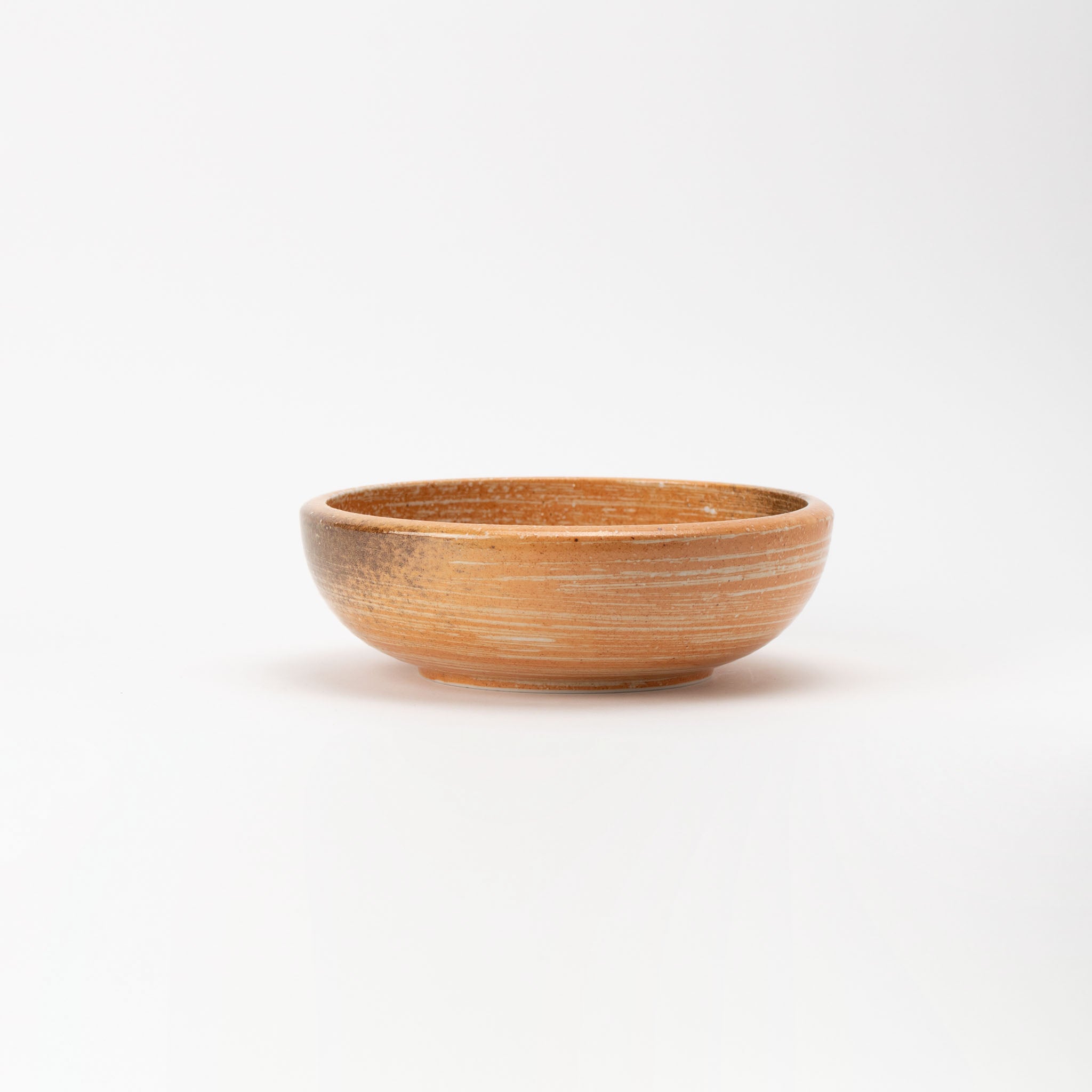 Earth-Tone Tied Handle Bowl