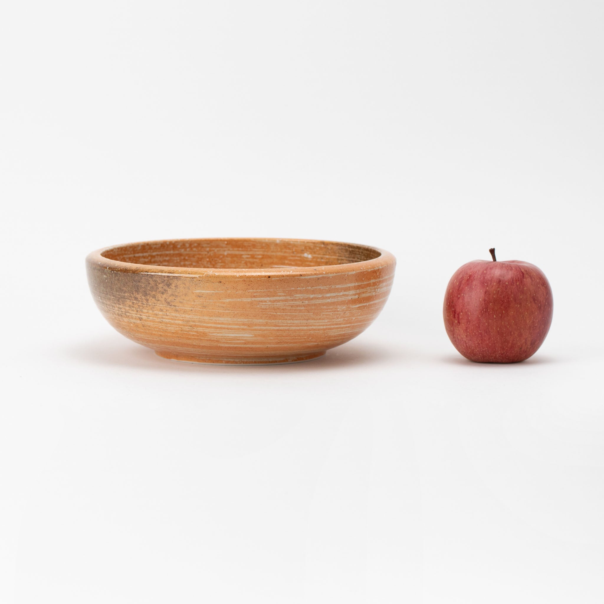 Earth-Tone Tied Handle Bowl