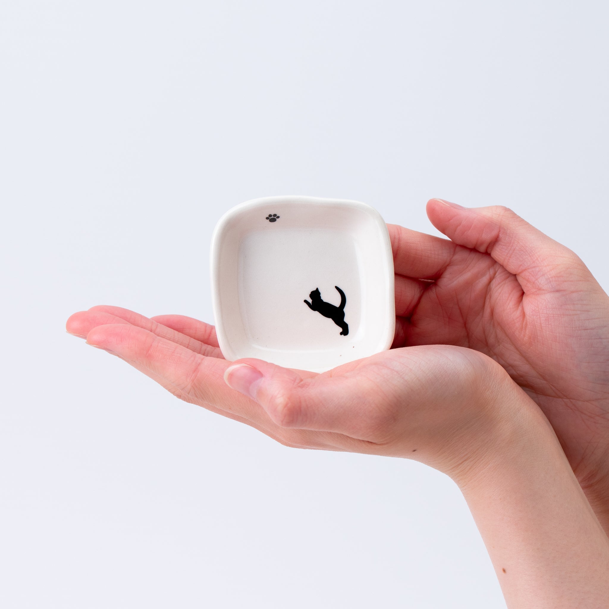 Mini Plate – Jumping Cat