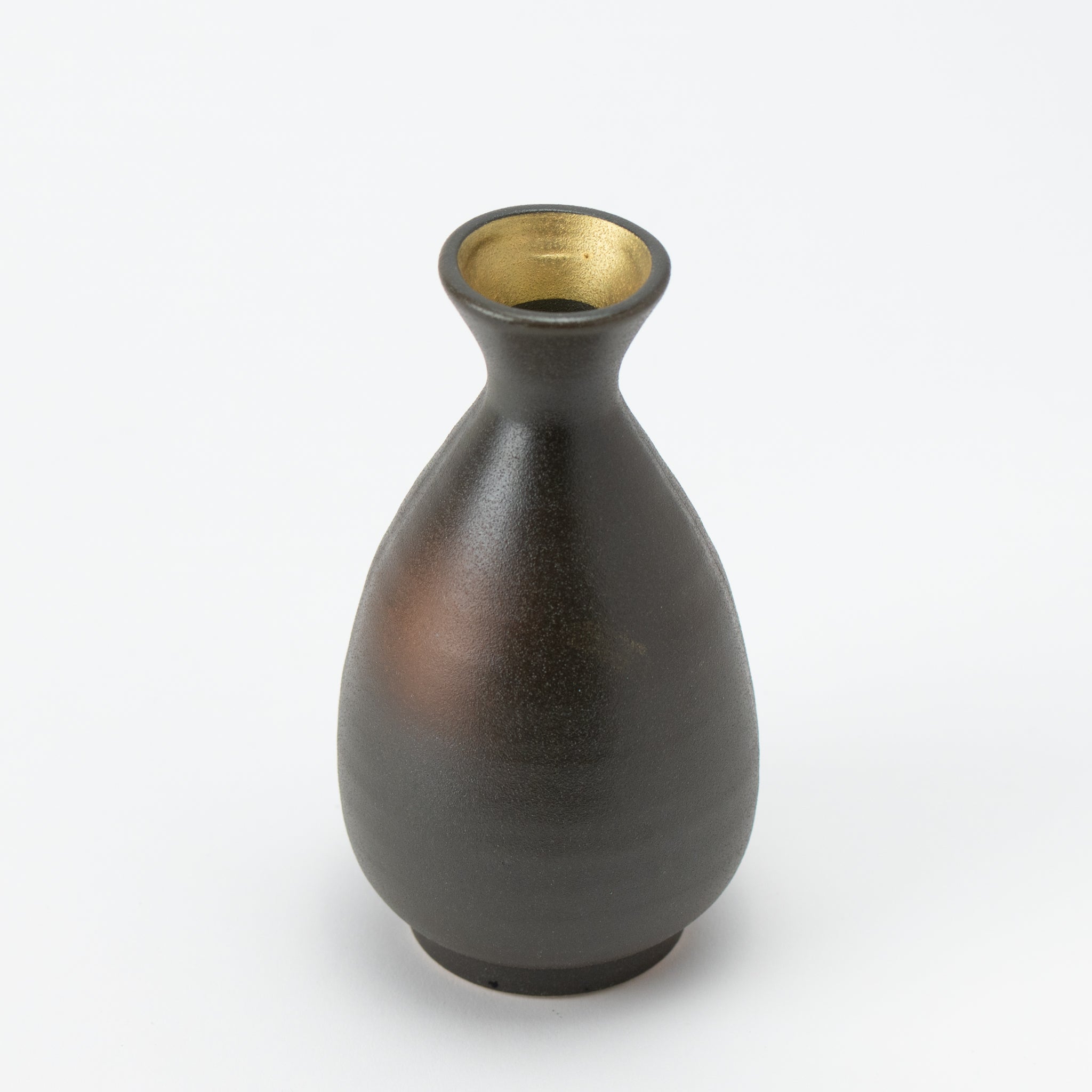 Gold Interior Bizen Ware Tokkuri