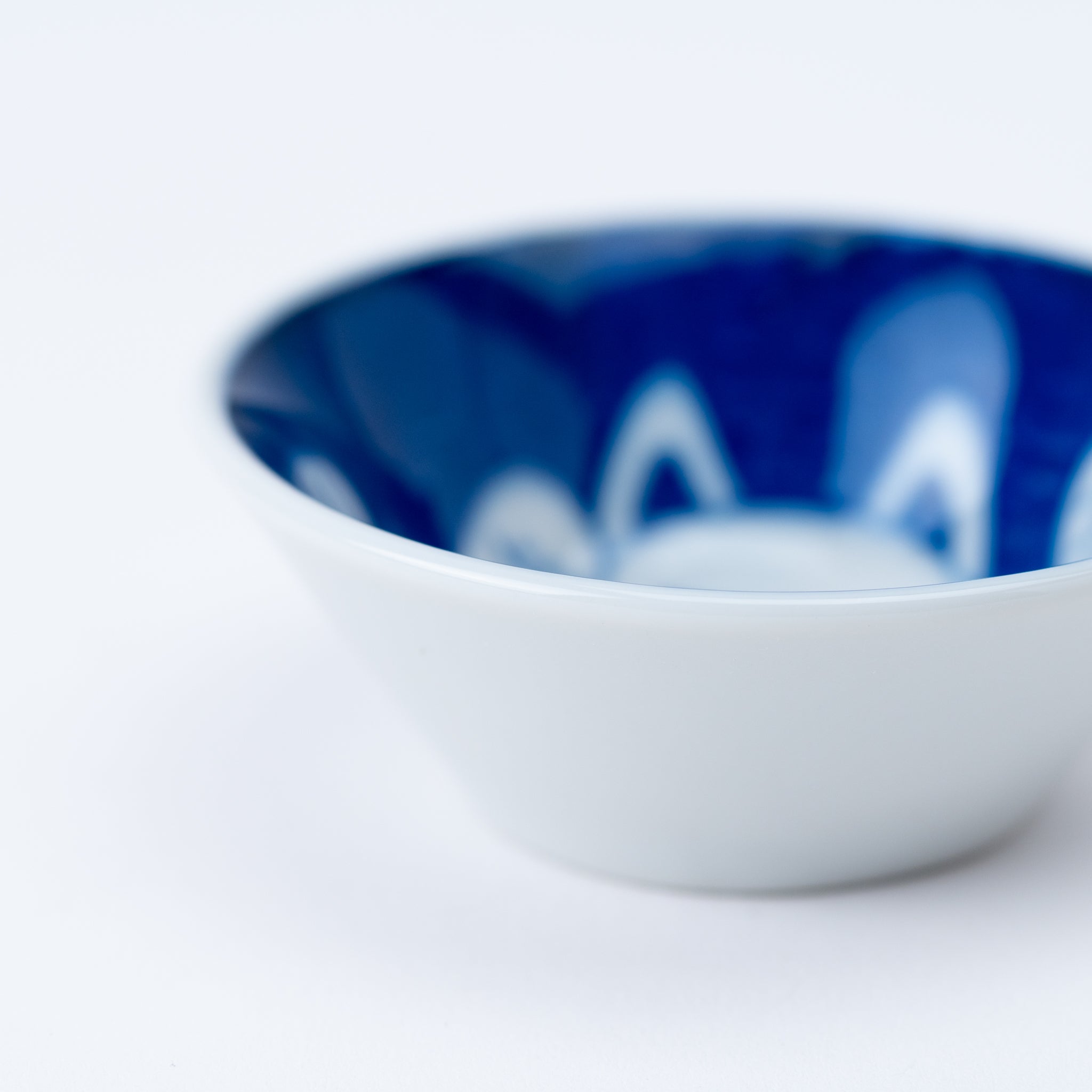 Indigo Maneki Neko Small Plate