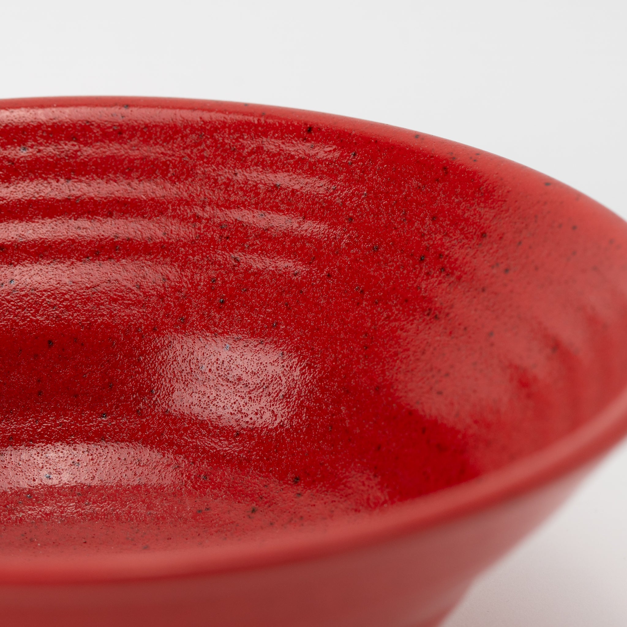 Yuzu Red Rokubei Donburi Bowl