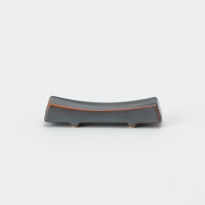 Japanese Handcrafted Tenmoku Glaze Chopstick Rest
