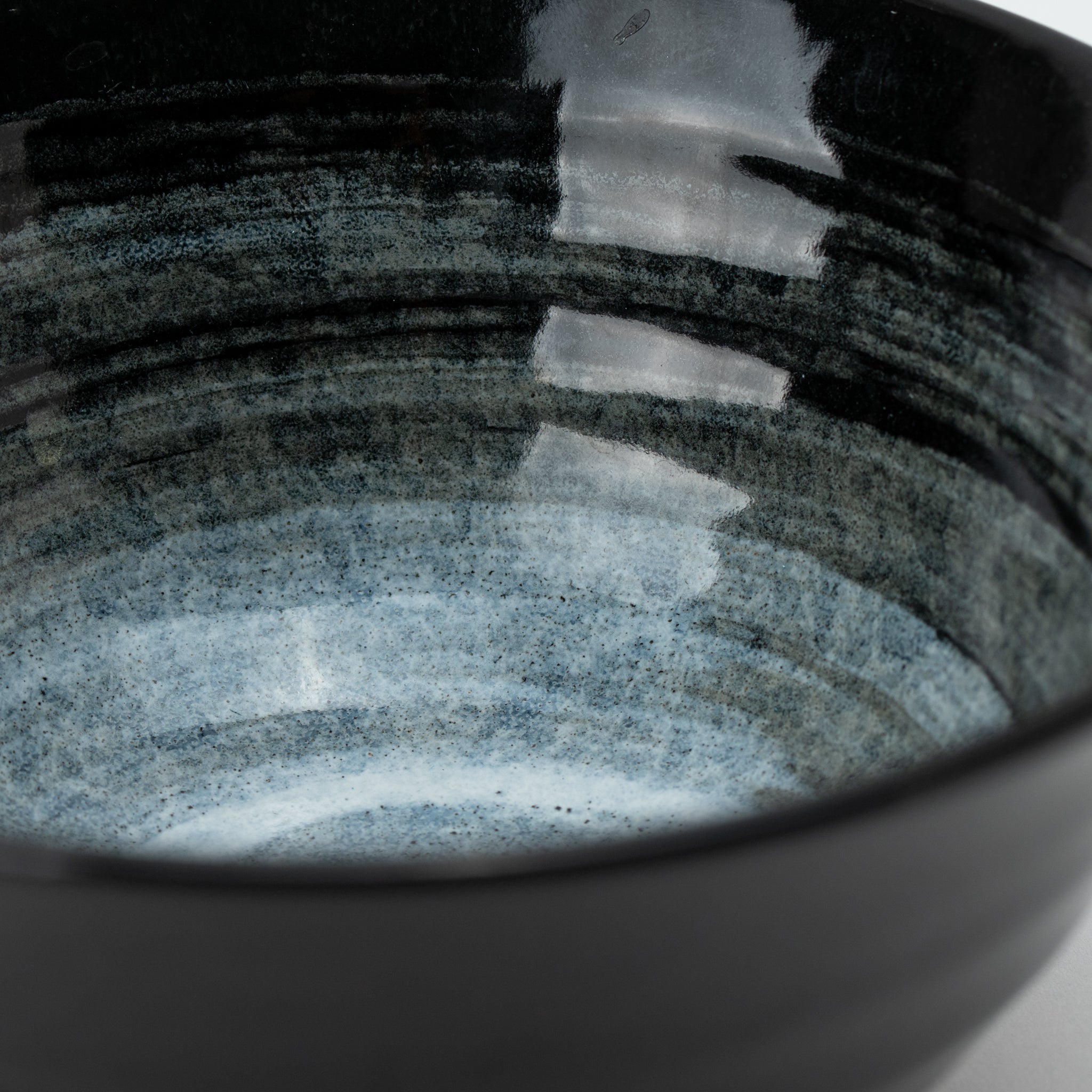 Kuroshio Hand-Drawn Flared Donburi Bowl
