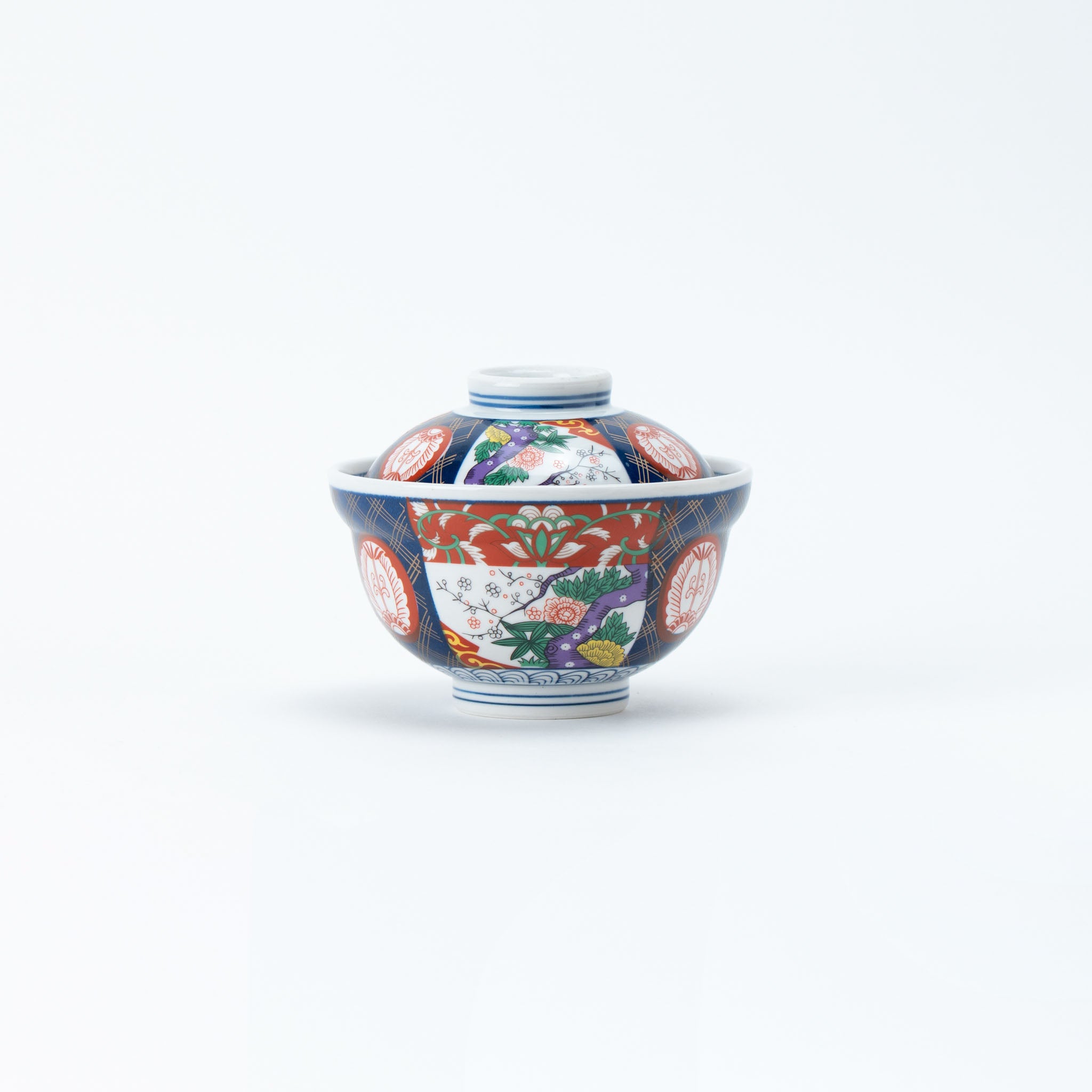 Nishiki Botan Round Lid Mini Bowl