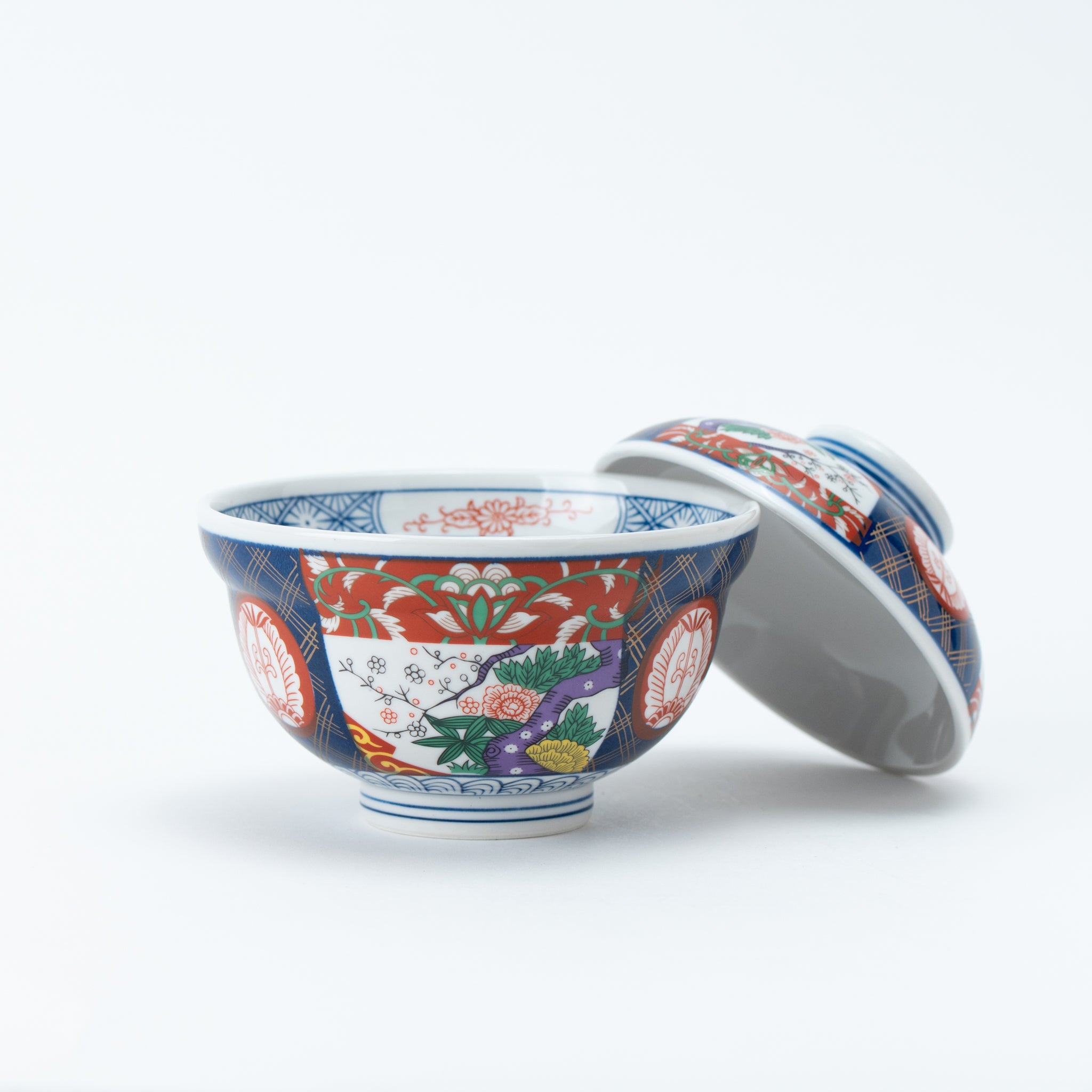 Nishiki Botan Round Lid Mini Bowl