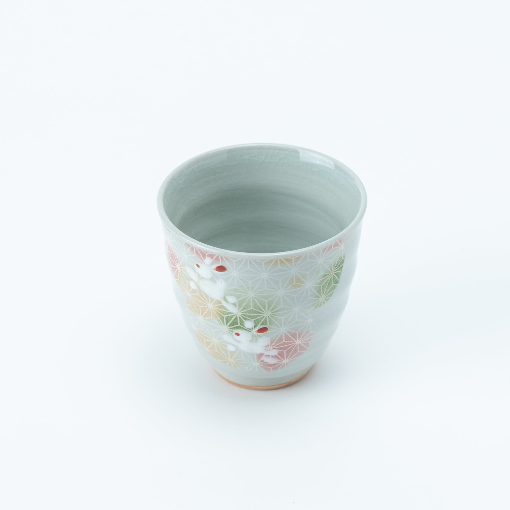 Kohiki Rabbit Pink Yunomi Teacup