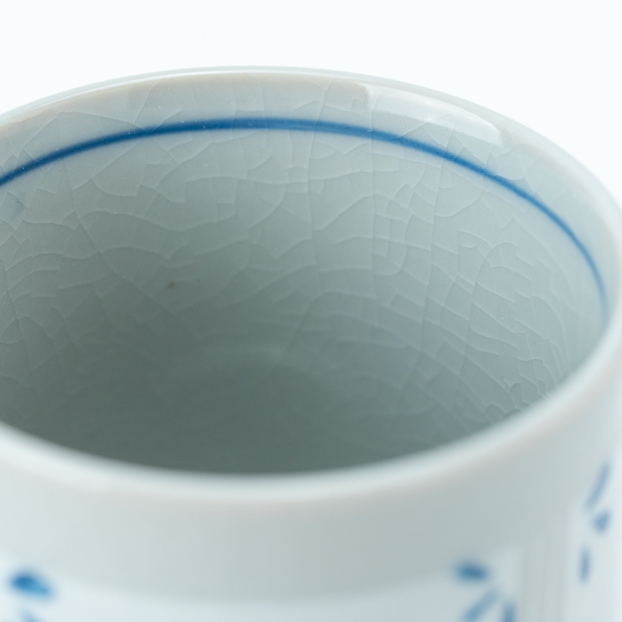 Blue Cat's Back Yunomi Teacup