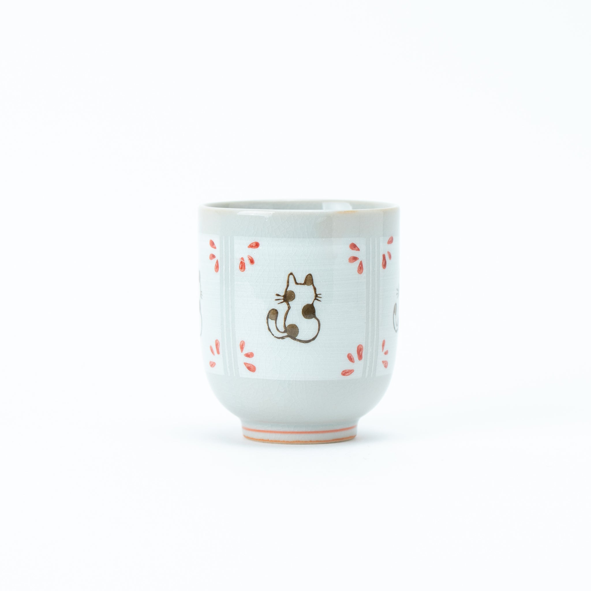 Red Cat's Back Yunomi Teacup