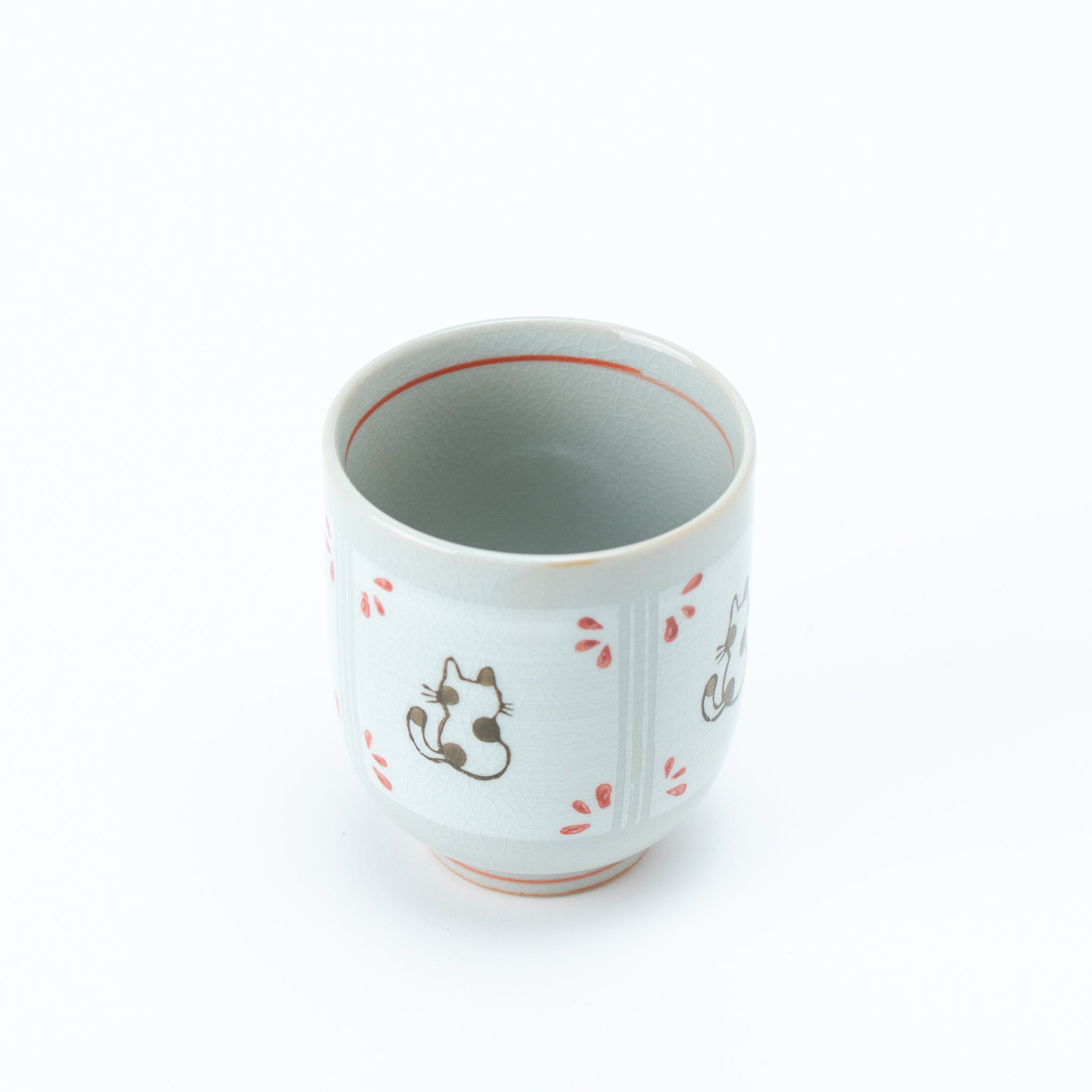 Red Cat's Back Yunomi Teacup