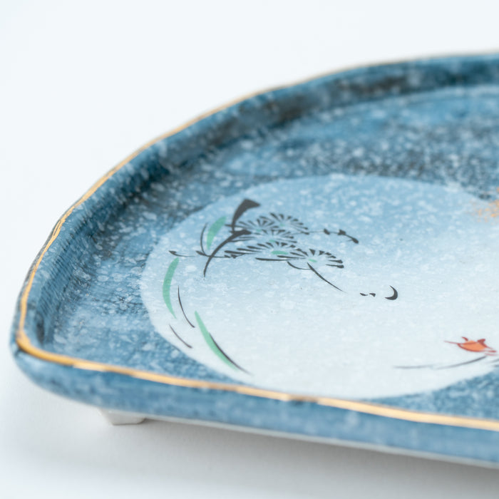Fugetsu Half Moon Plate