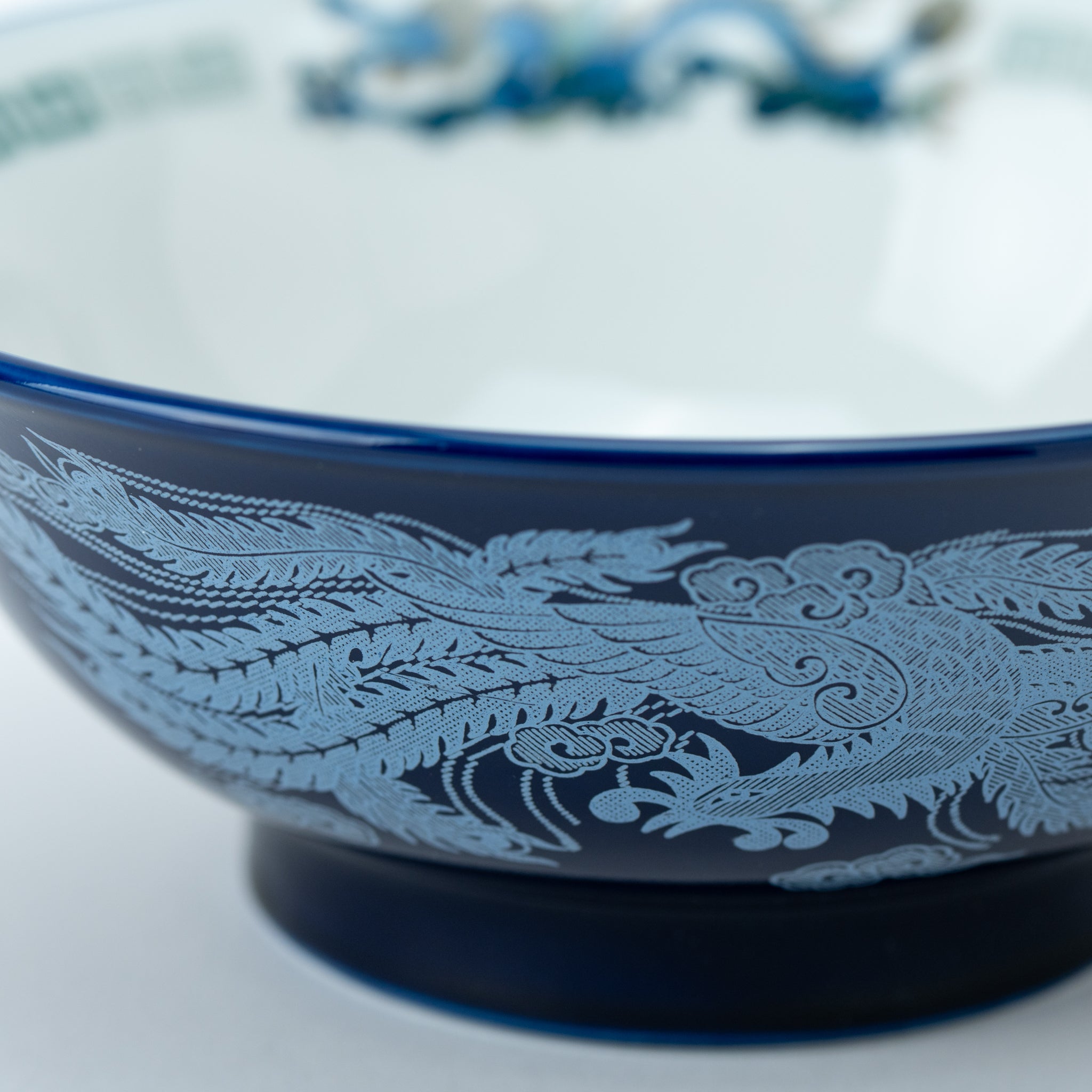 Blue Dragon Flared Footed Ramen Bowl