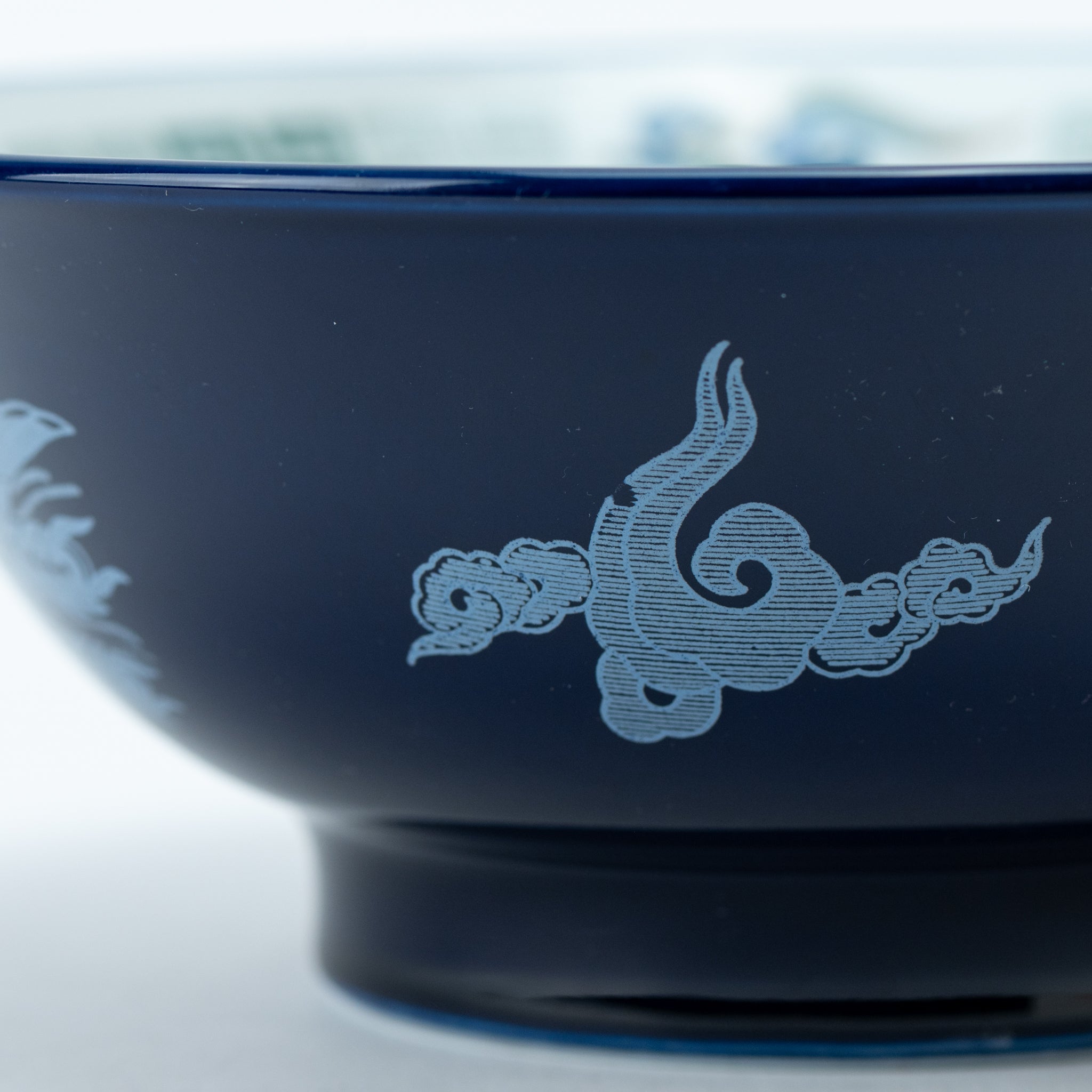 Blue Dragon Flared Footed Ramen Bowl