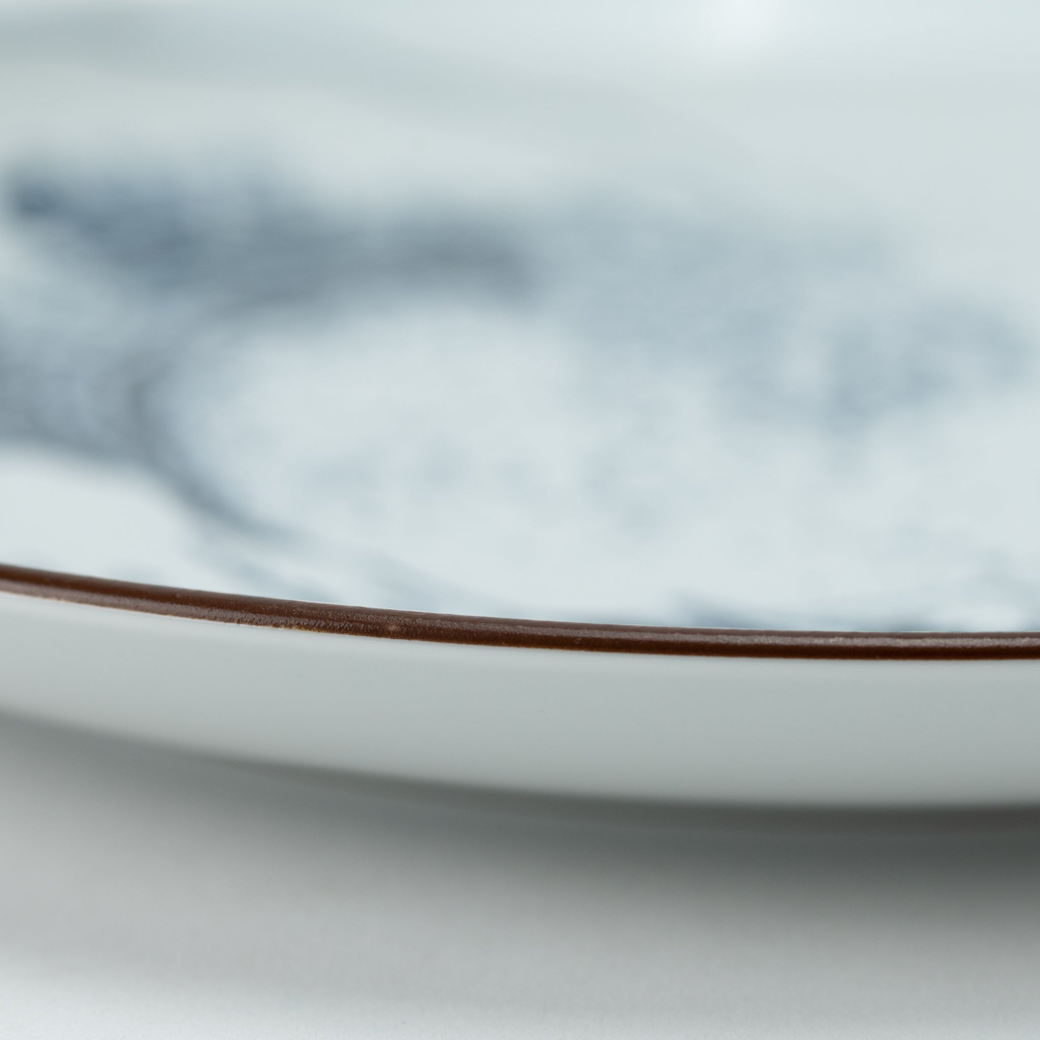 Hokusai Fuji Round Plate