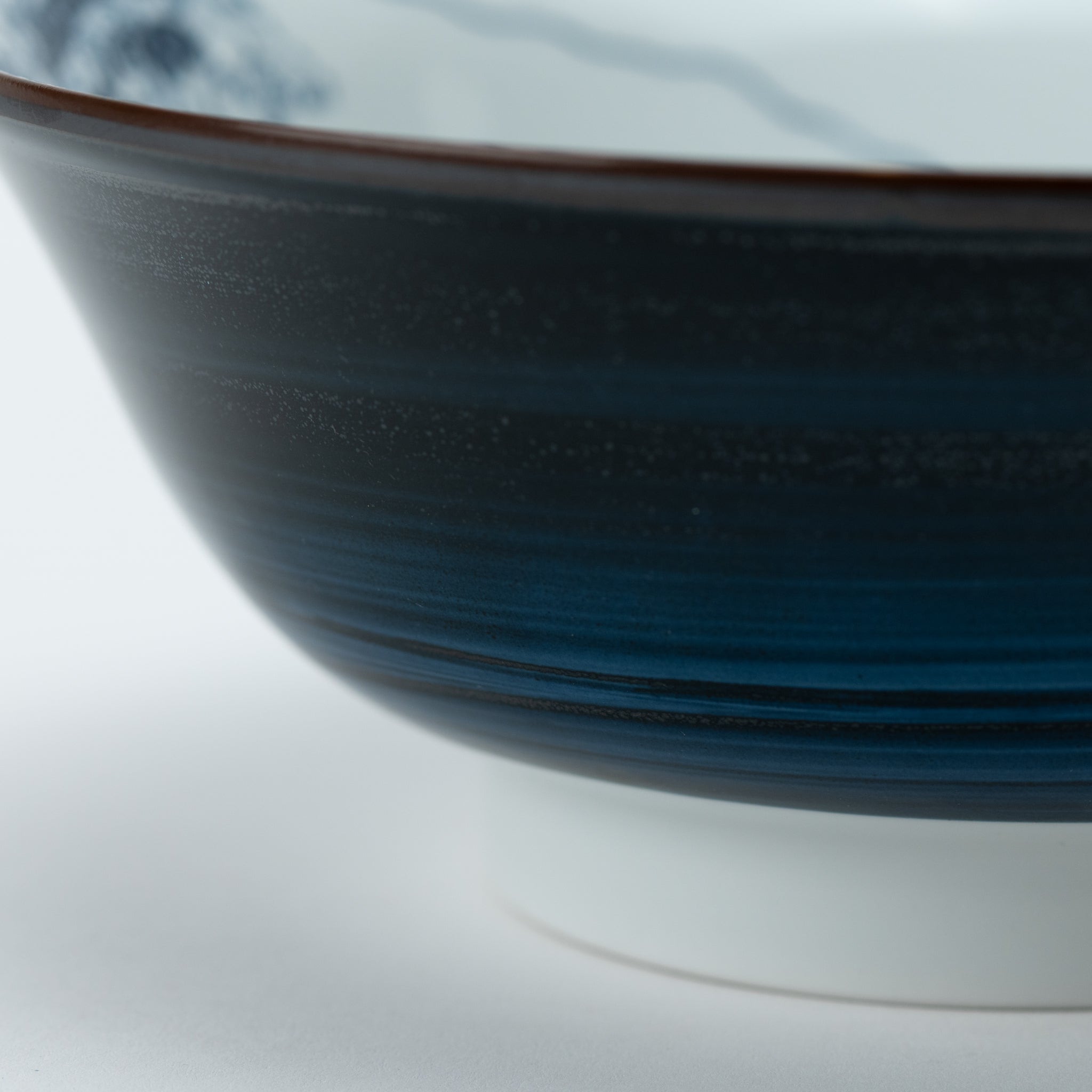 Hokusai Fuji Blue Ramen Bowl