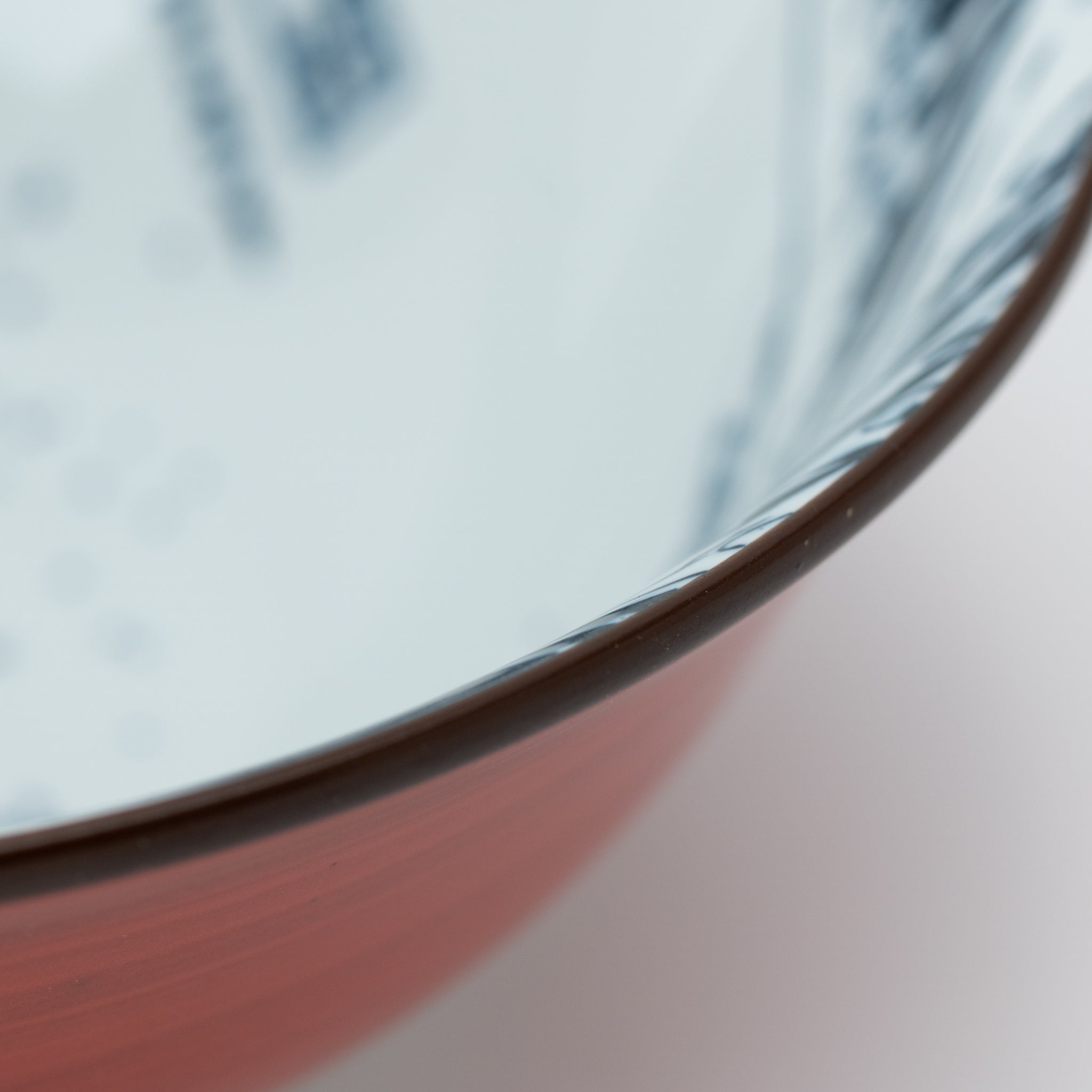 Hokusai Fuji Red Ramen Bowl