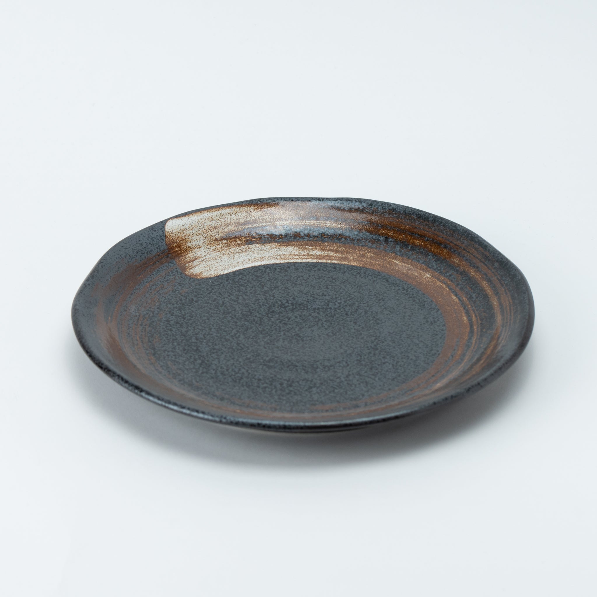 Black Crystal Large Plate